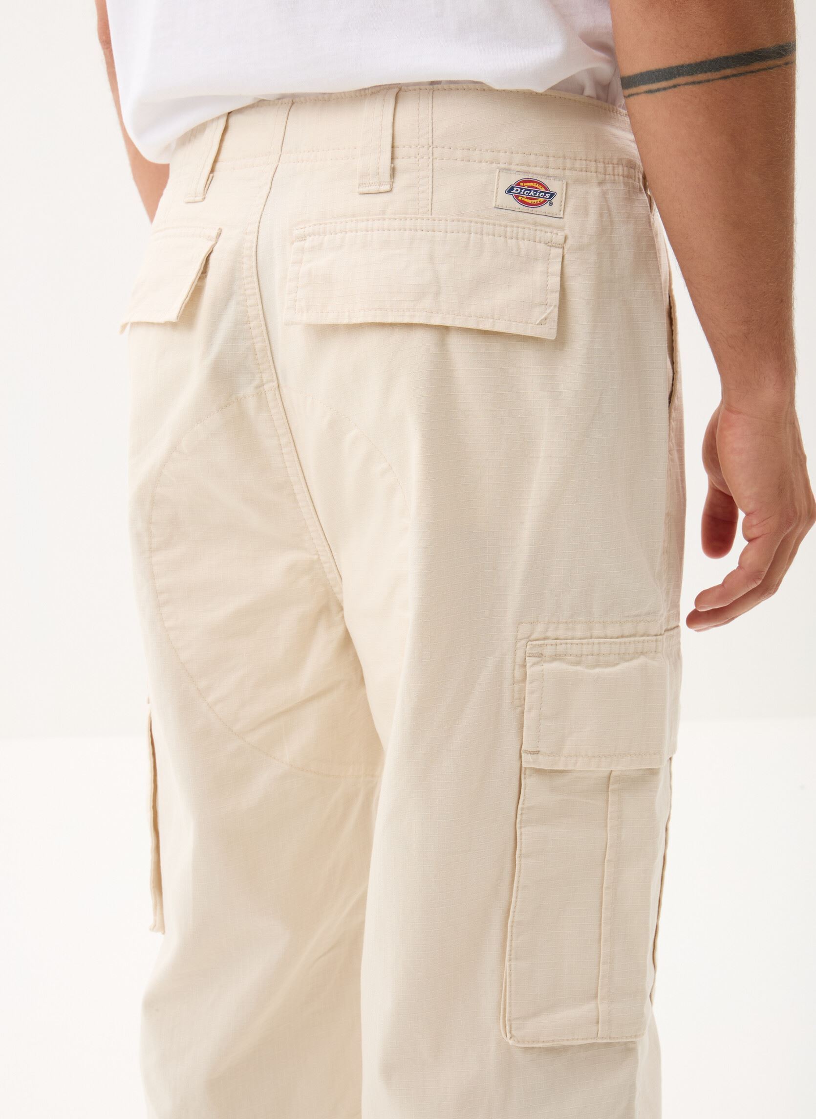 Pantalons droits Eagle Blend homme blanc Dickies Pantalons droits Eagle Blend homme blanc WHITECAP GRAY