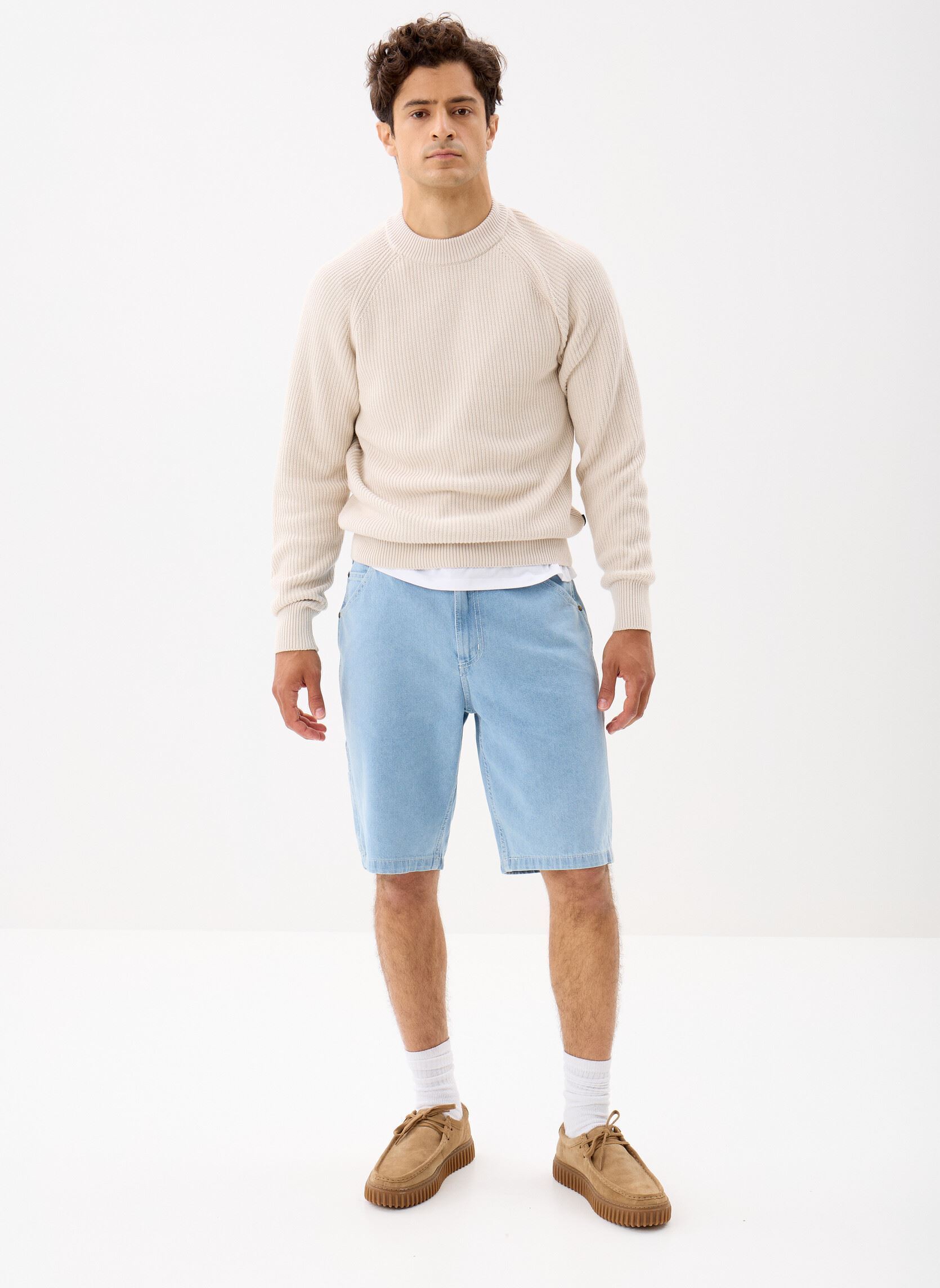Pantaloncini Garyville Denim short uomo blu Dickies Pantaloncini Garyville Denim short uomo blu Vntg Blue