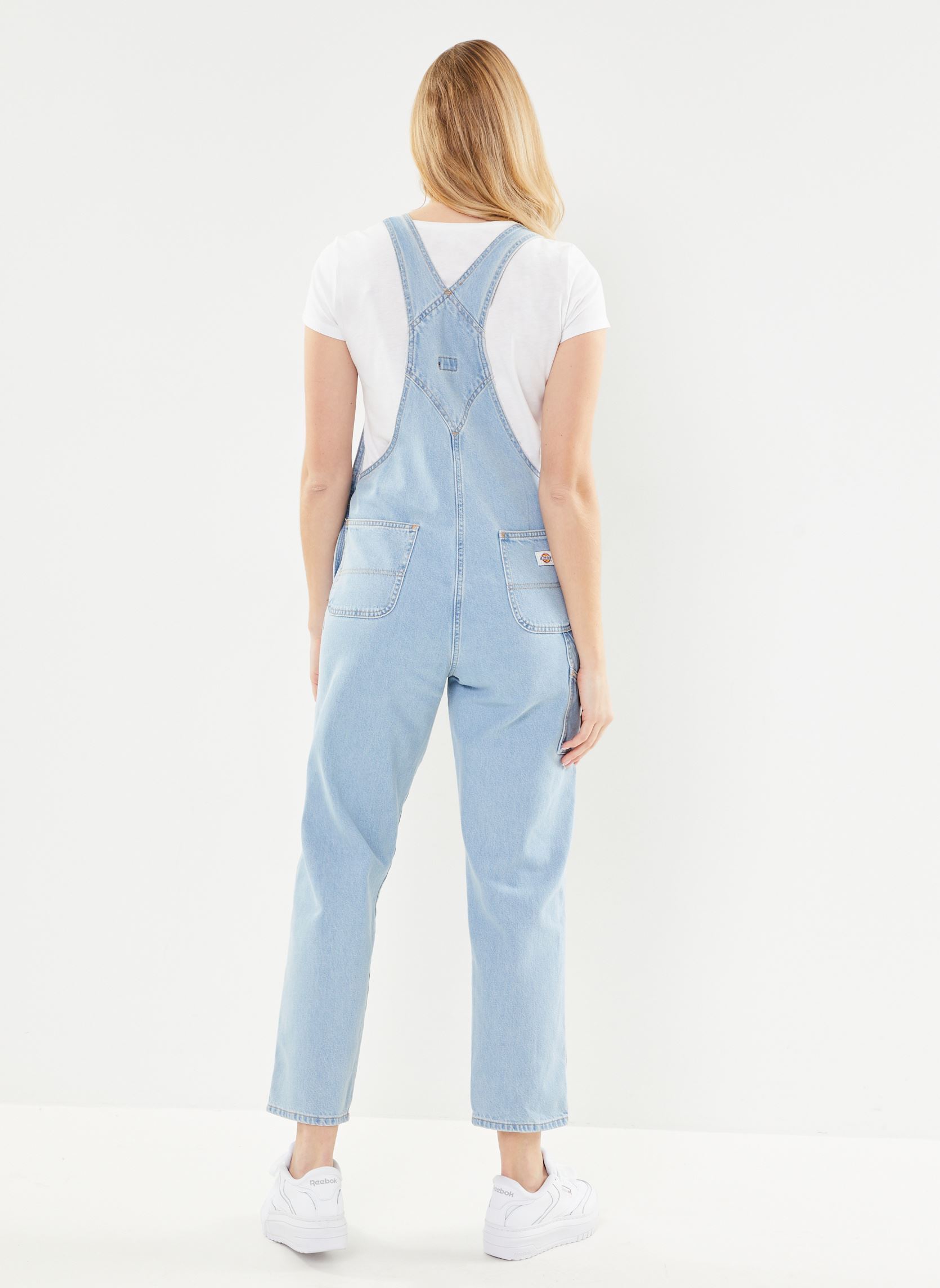 Salopettes Dickies Classic Denim Bib W femme bleu Dickies Salopettes Dickies Classic Denim Bib W femme bleu VINTAGE BLUE