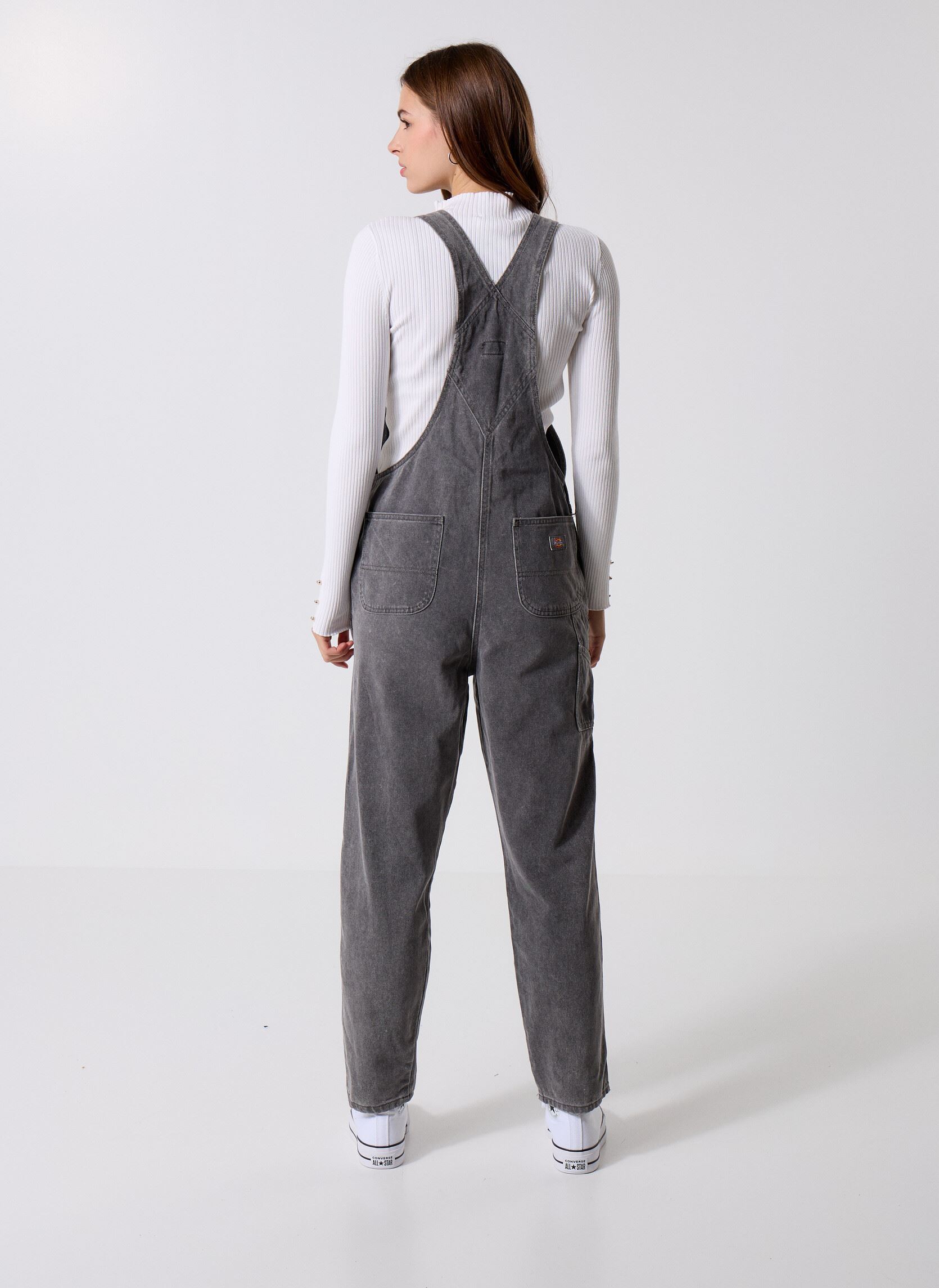 Petos Dickies Classic Denim Bib W mujer gris Dickies Petos Dickies Classic Denim Bib W mujer gris GREY WASH TINTED