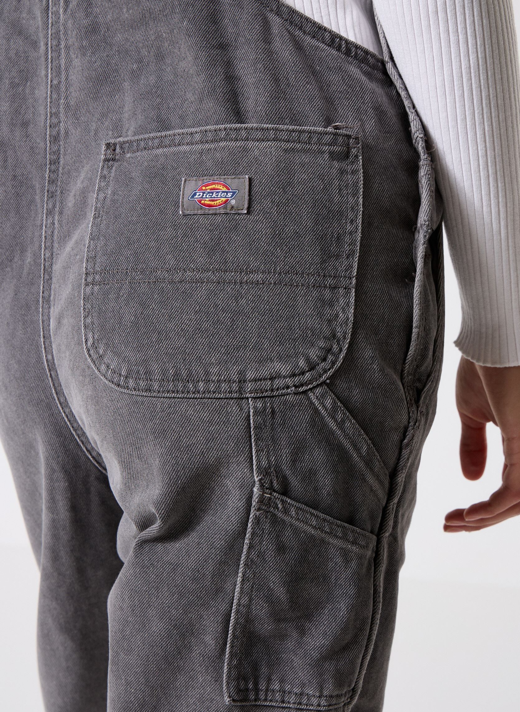 Petos Dickies Classic Denim Bib W mujer gris Dickies Petos Dickies Classic Denim Bib W mujer gris GREY WASH TINTED