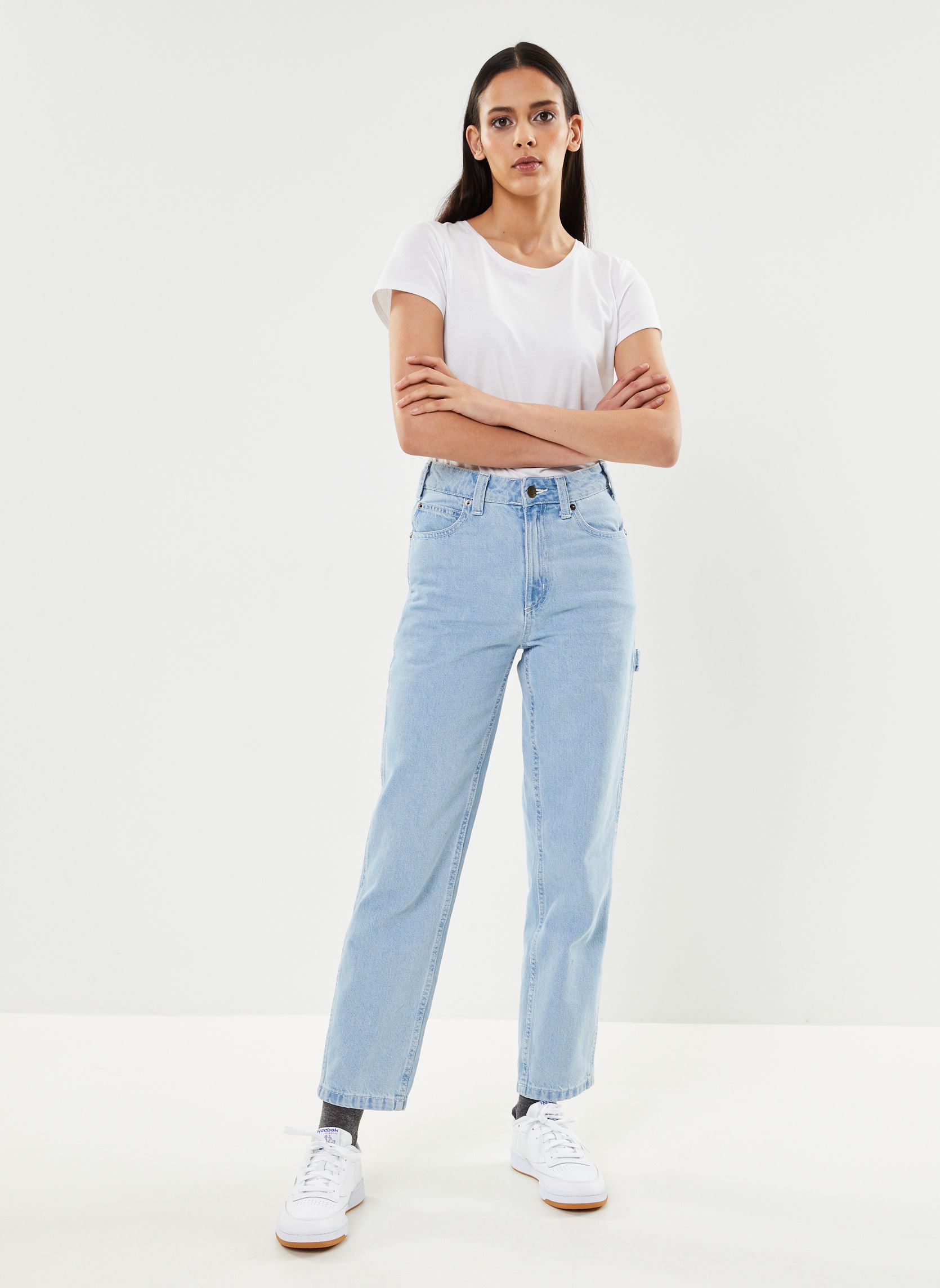 Jeans mom Ellendale Denim W femme bleu Dickies Jeans mom Ellendale Denim W femme bleu VINTAGE AGED BLUE