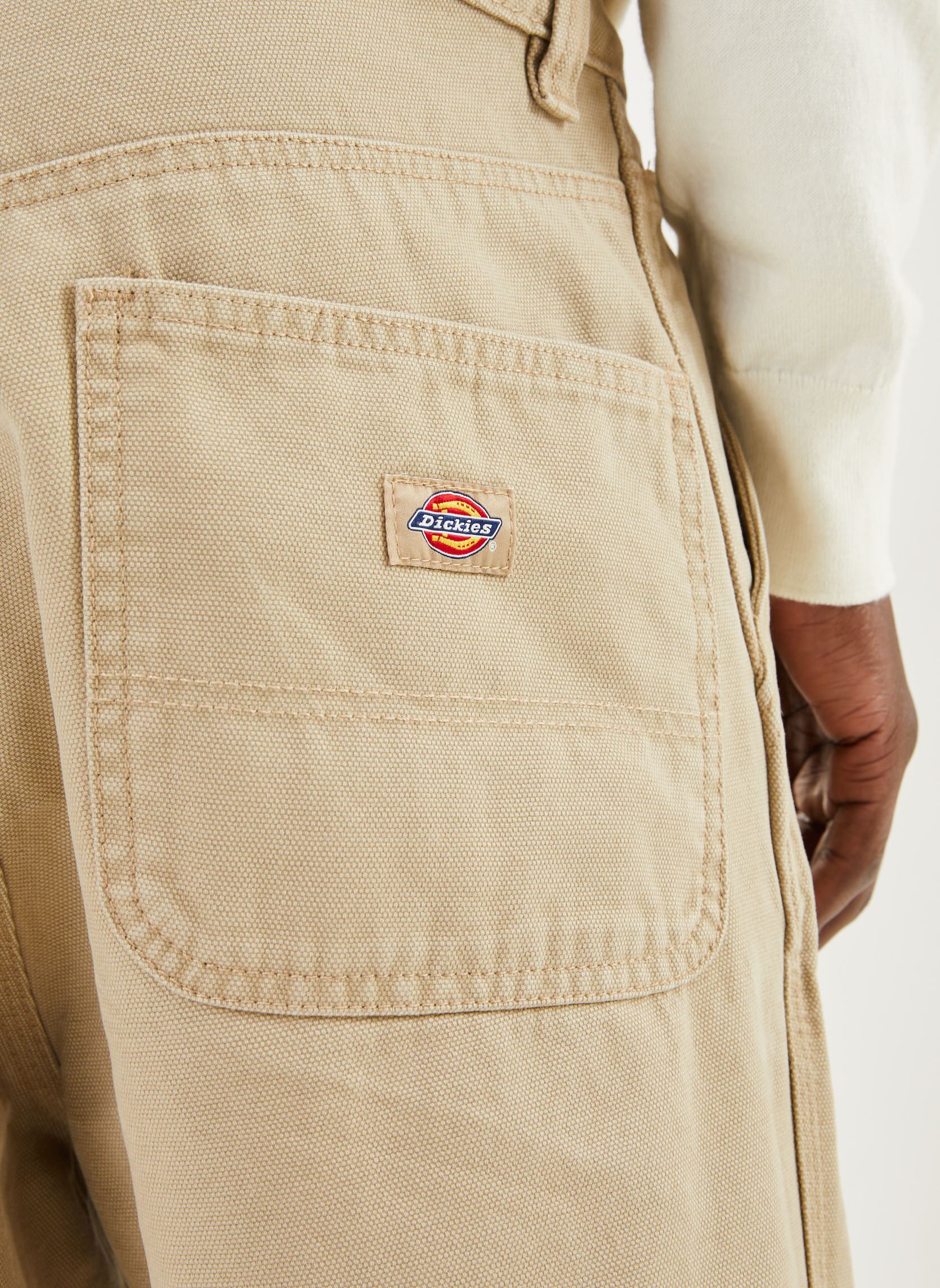 Pantalones rectos Dickies Duck Canvas Pant W mujer beige Dickies Pantalones rectos Dickies Duck Canvas Pant W mujer beige DESERT SAND