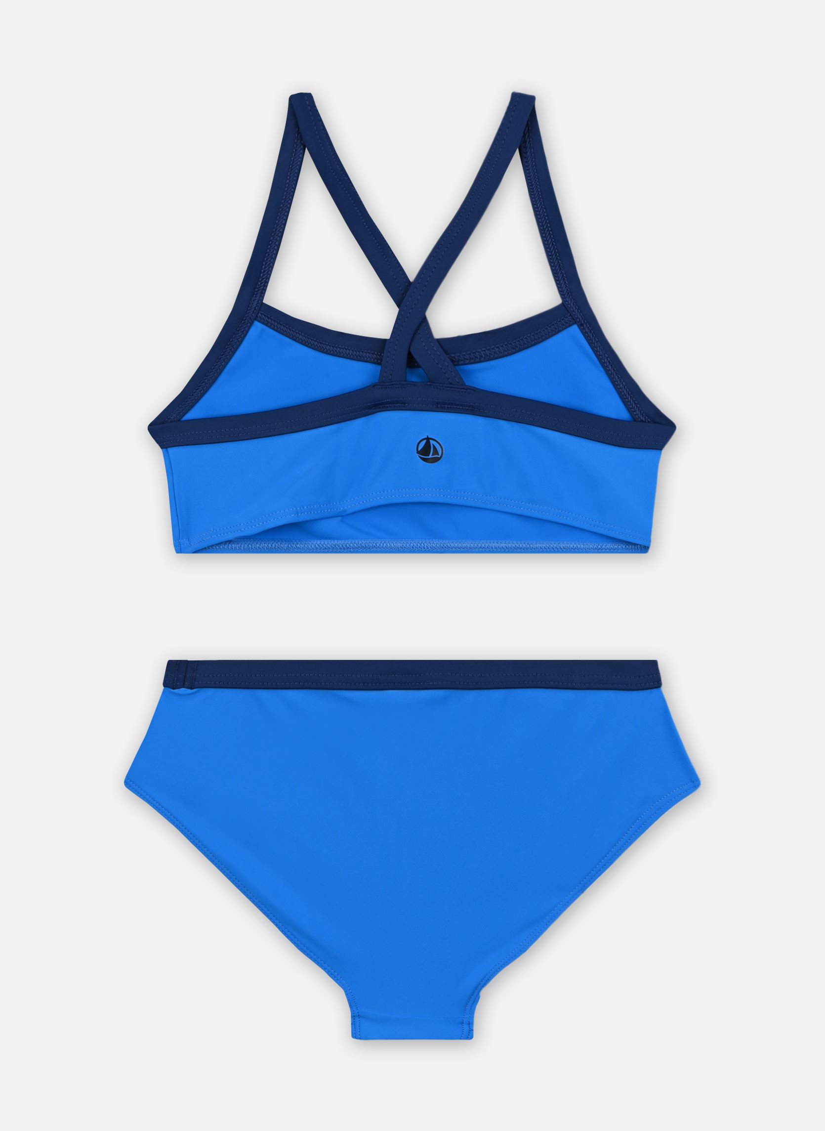 2 pièces Maillot fille bleu Petit Bateau 2 pièces Maillot fille bleu SURF