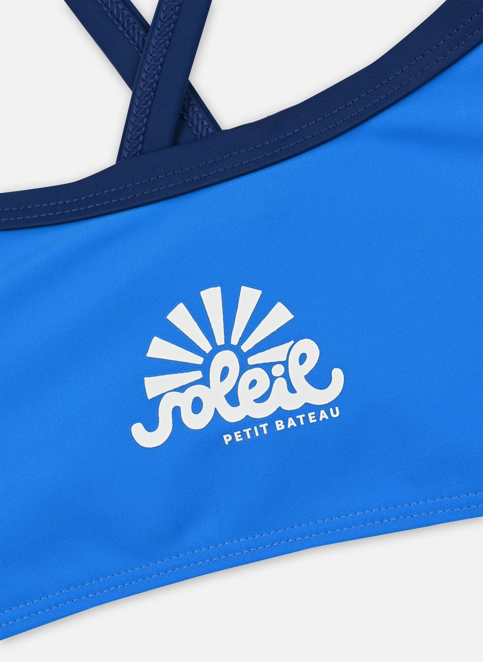 2 pièces Maillot fille bleu Petit Bateau 2 pièces Maillot fille bleu SURF