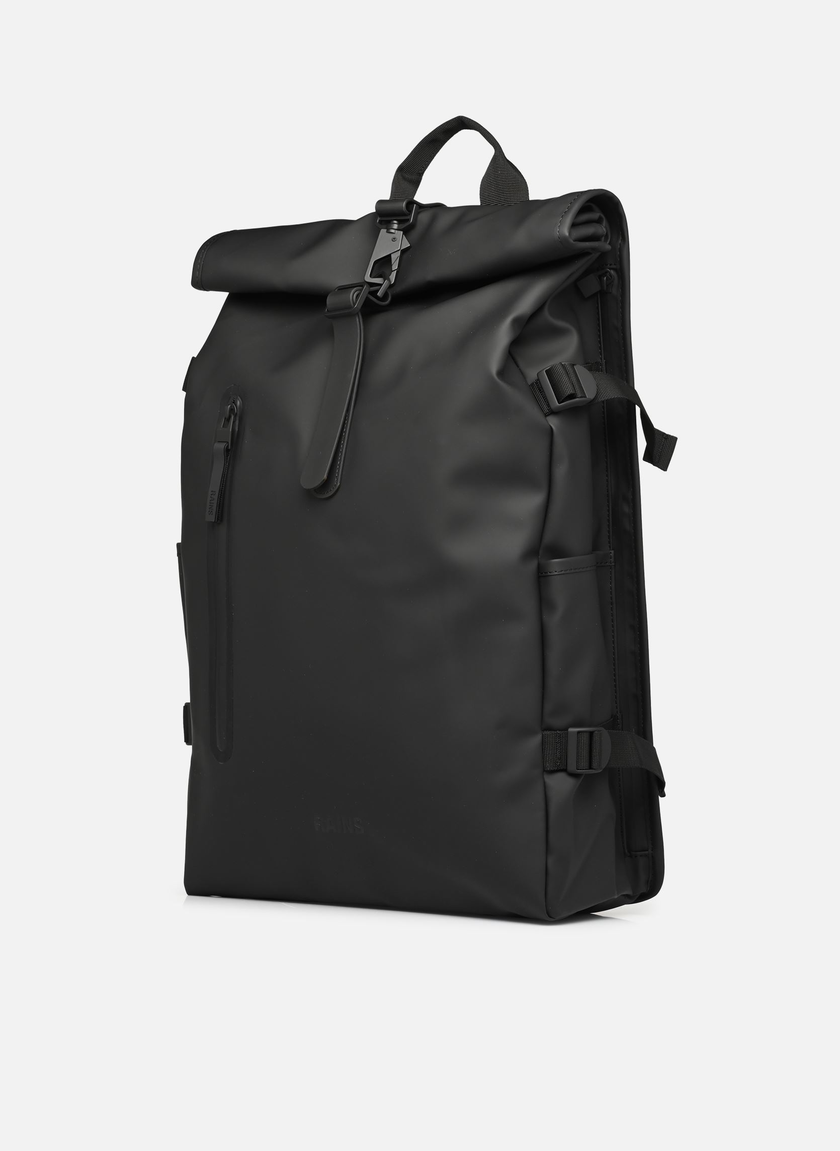 Rucksäcke Rolltop Rucksack Large schwarz Rains Rucksäcke Rolltop Rucksack Large schwarz BLACK