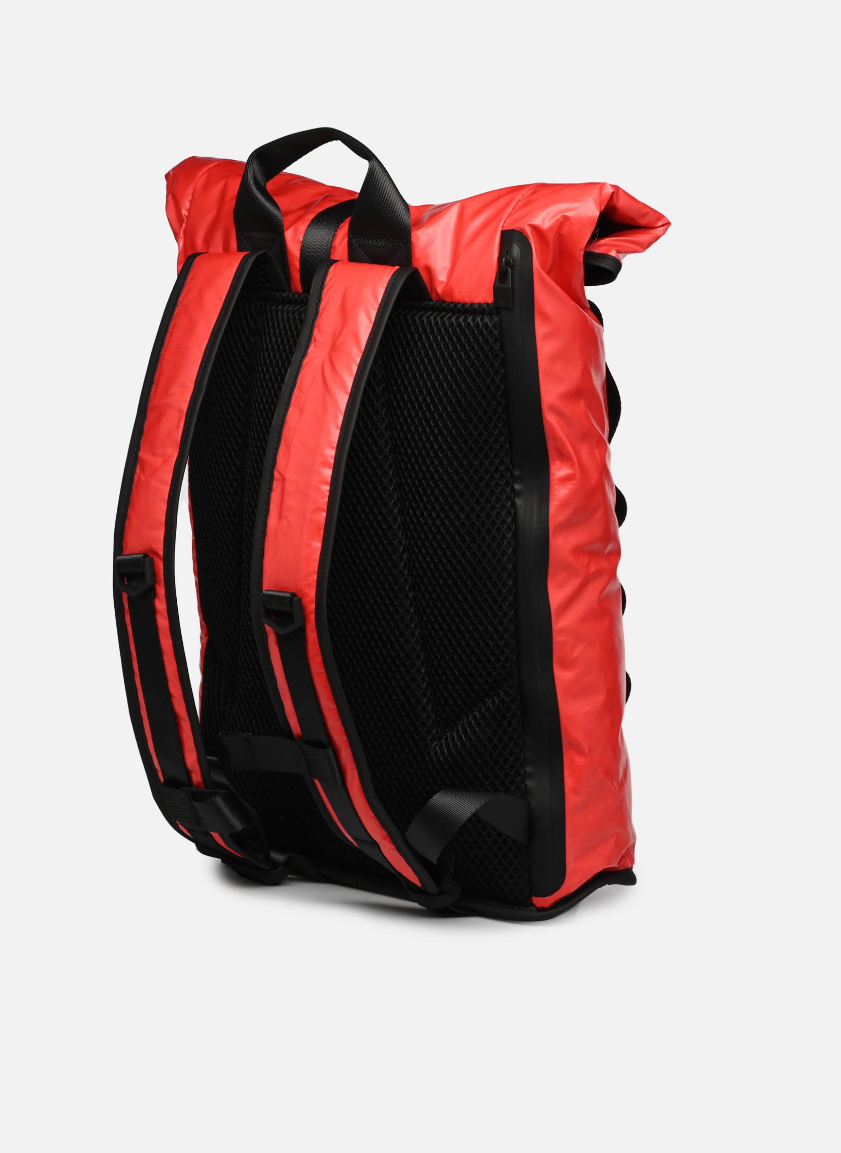 Rucksäcke Sibu Rolltop Rucksack W3 rot Rains Rucksäcke Sibu Rolltop Rucksack W3 rot FIRE