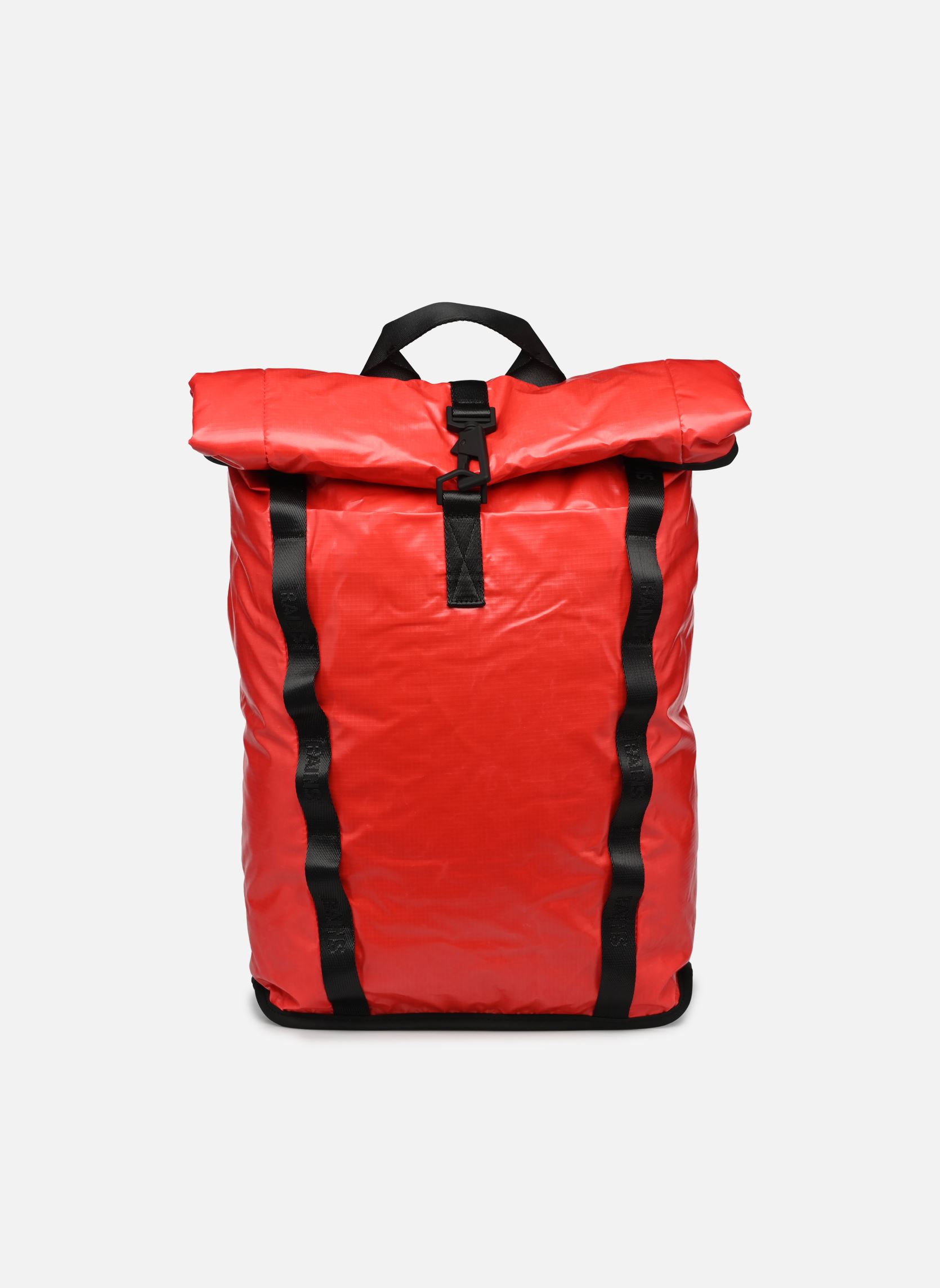 Rucksäcke Sibu Rolltop Rucksack W3 rot Rains Rucksäcke Sibu Rolltop Rucksack W3 rot FIRE