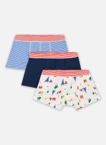 Paquete de ropa interior 3 Boxers niño blanco Petit Bateau Paquete de ropa interior 3 Boxers niño blanco VARIANTE 1