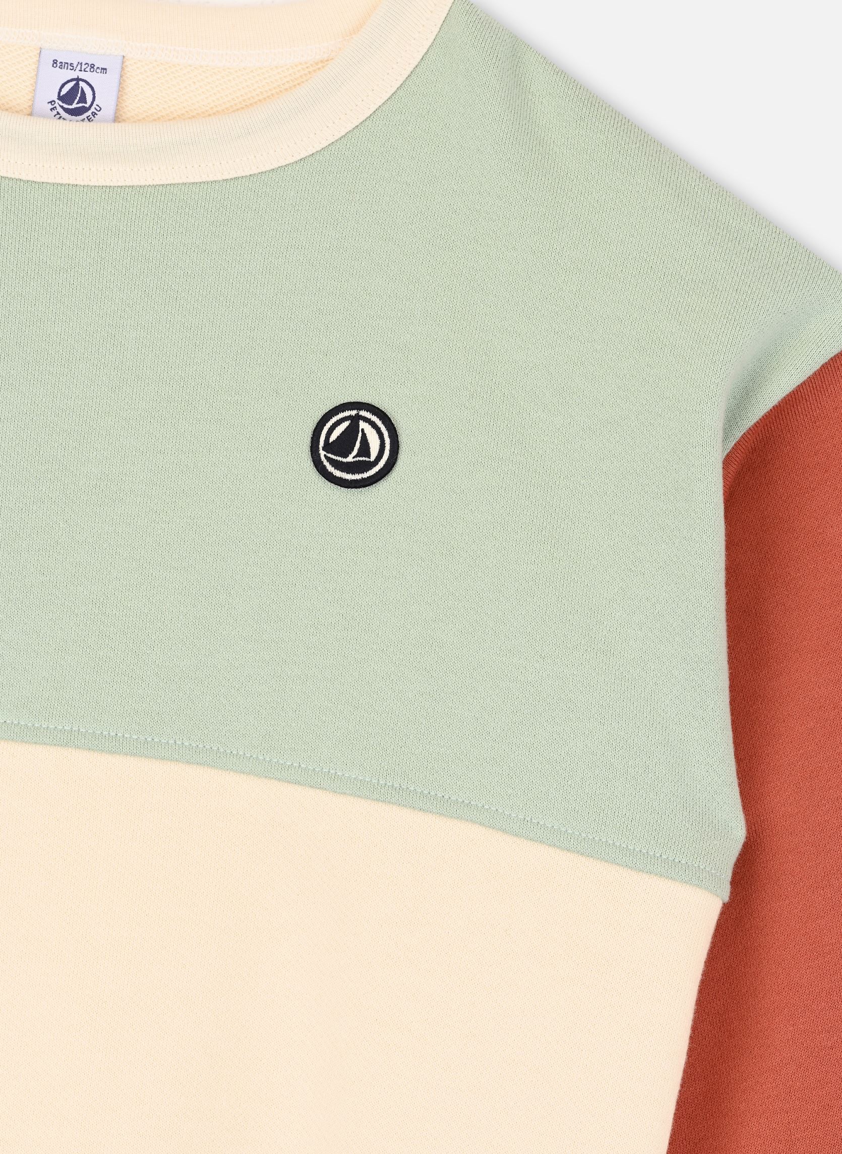 Hoodies Mael jongens wit Petit Bateau Hoodies Mael jongens wit Avalanche/Multico