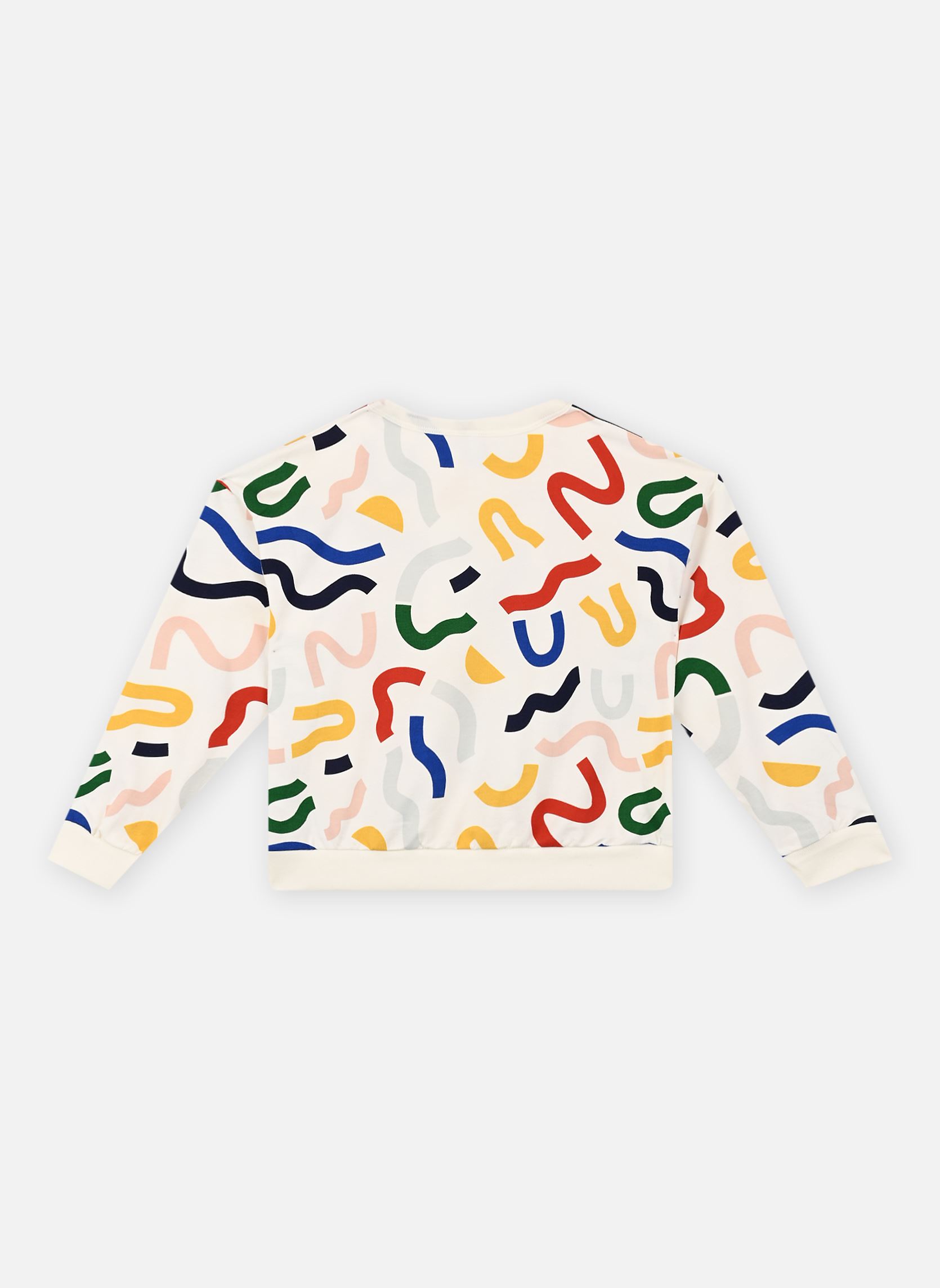 Hoodies Make jongens wit Petit Bateau Hoodies Make jongens wit MARSHMALLOW/MULTICO
