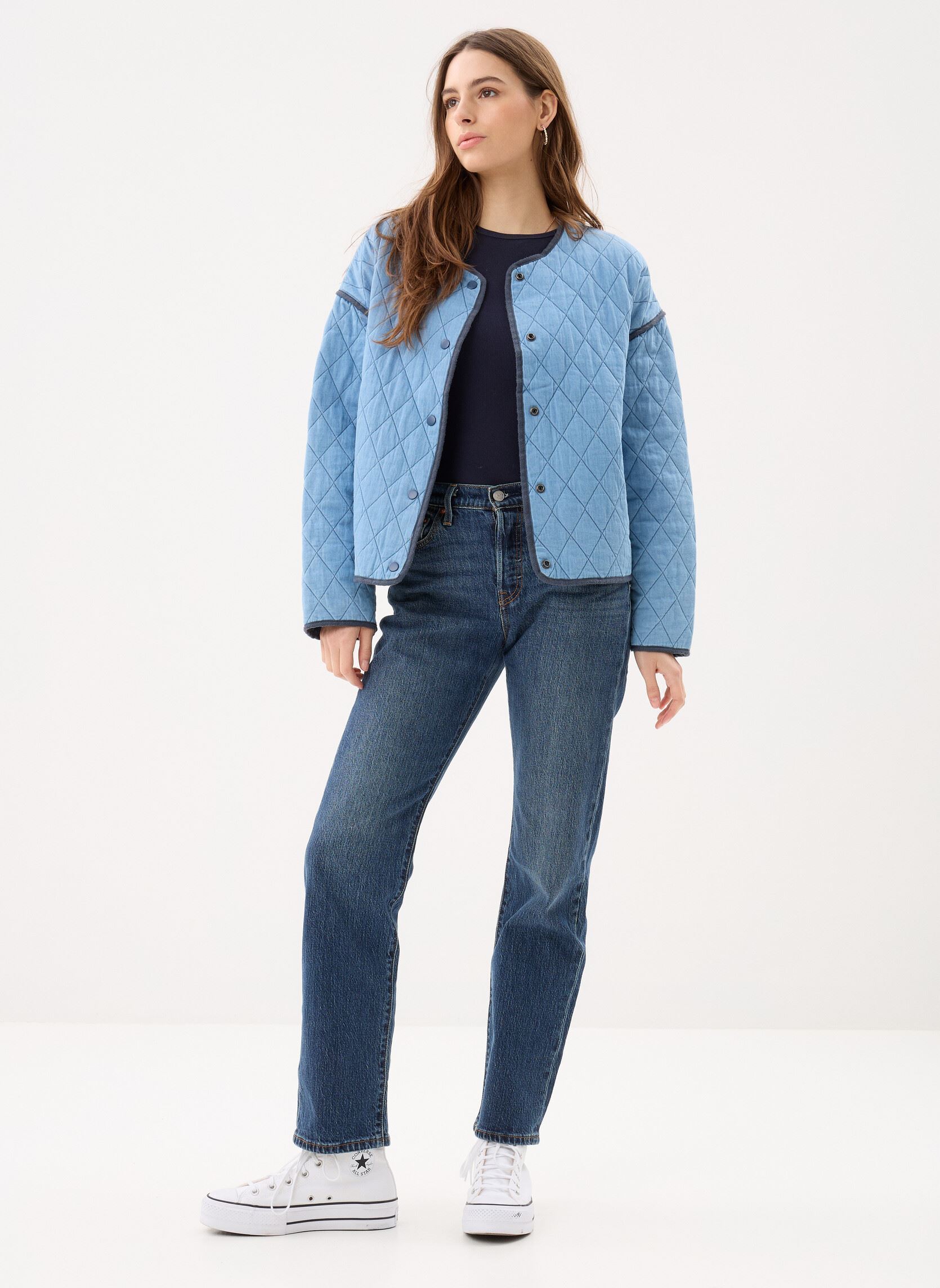 Bodies Body MC dames blauw Petit Bateau Bodies Body MC dames blauw SMOKING