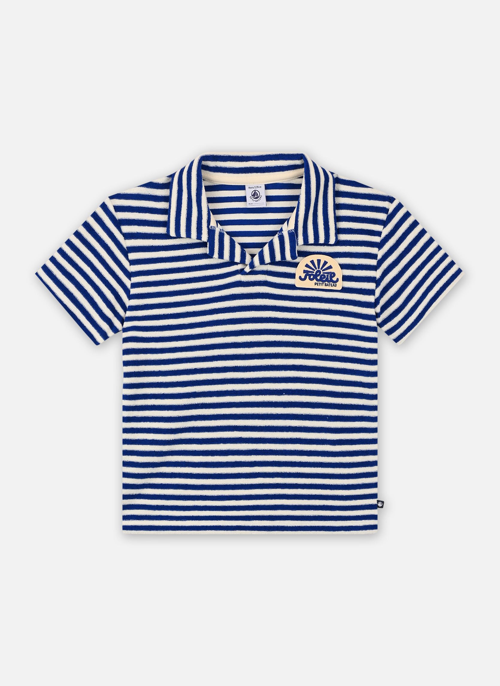 Polos Makan garçon bleu Petit Bateau Polos Makan garçon bleu Surf/Avalanche