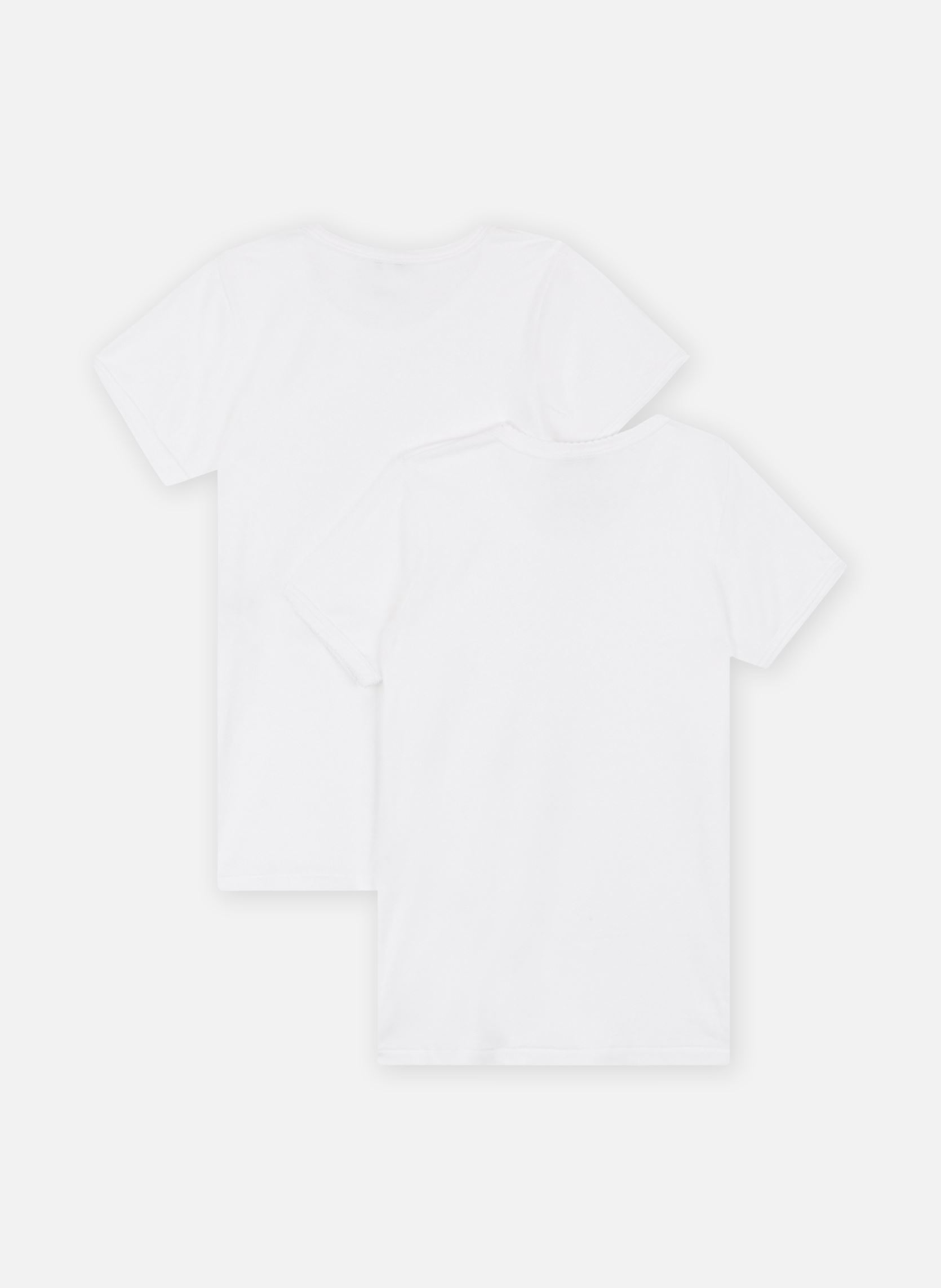 Tee-shirts manches courtes Lot de 2 Tee-Shirts Manches Courtes Fill fille blanc Petit Bateau Tee-shirts manches courtes Lot de 2 Tee-Shirts Manches Courtes Fill fille blanc VARIANTE 1