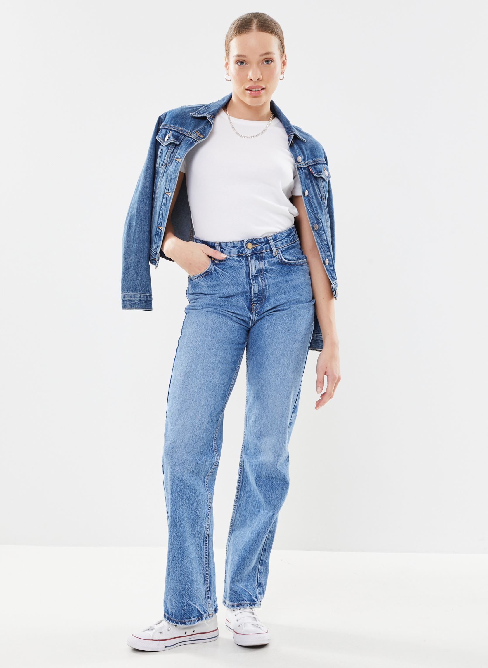 Tee-shirts manches courtes T-shirt l'iconique manches courtes col r femme blanc Petit Bateau Tee-shirts manches courtes T-shirt l'iconique manches courtes col r femme blanc ECUME