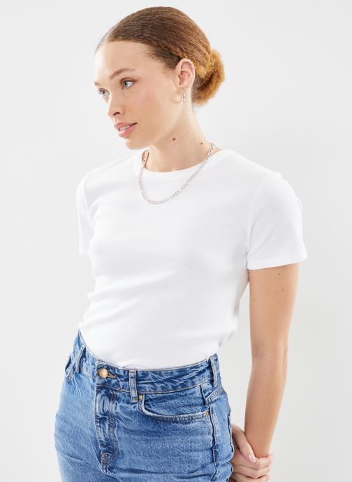 YMING T-Shirt Donna Manica Corta Girocollo - Tunica Casual Lunga Al Ginocchio, Colore Blu Marino, Taglia M, Tessuto Morbido E Traspirante