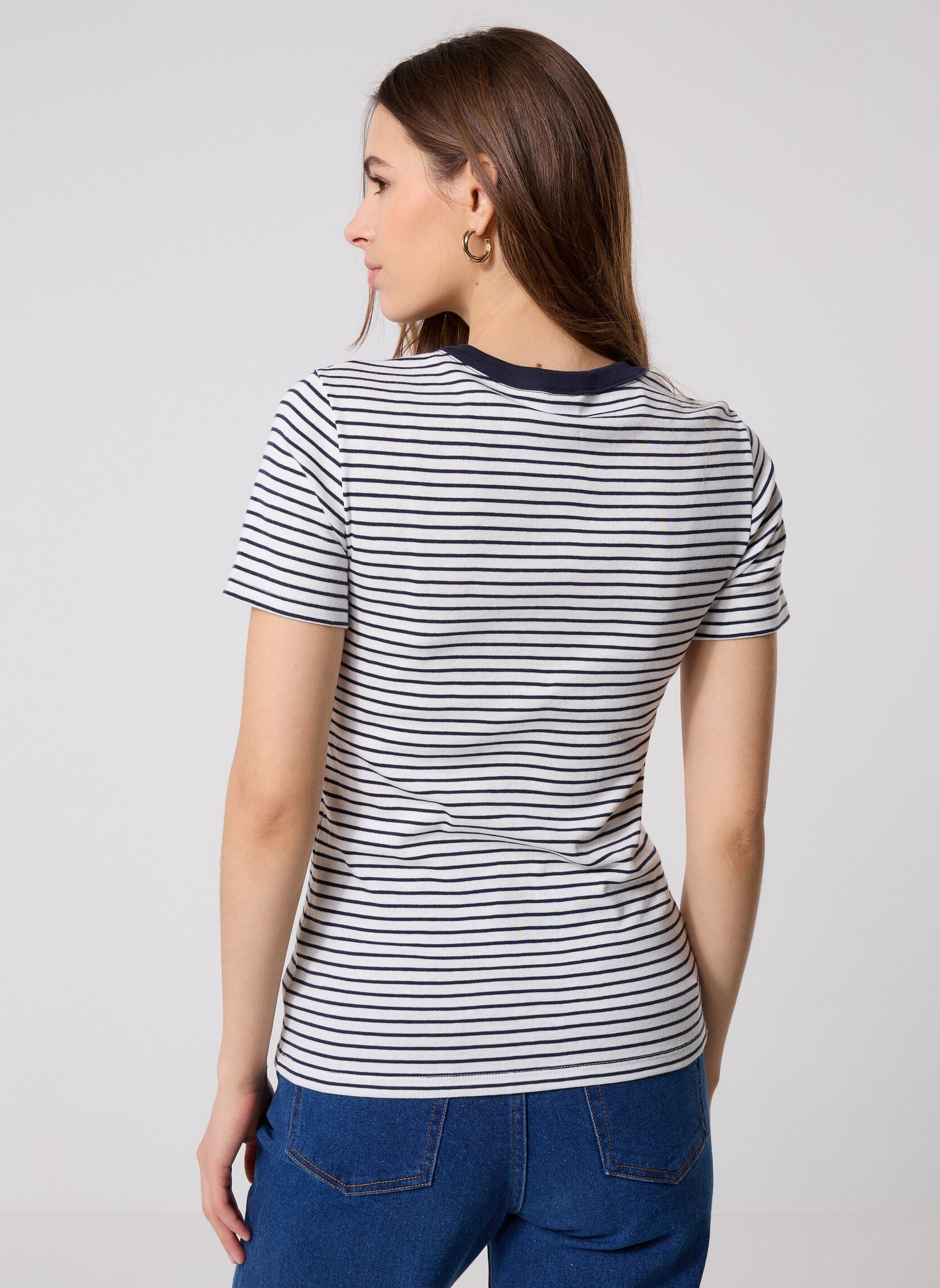 Tee-shirts manches courtes T-shirt l'iconique manches courtes col r femme blanc Petit Bateau Tee-shirts manches courtes T-shirt l'iconique manches courtes col r femme blanc MARSHMALLOWSMOKING