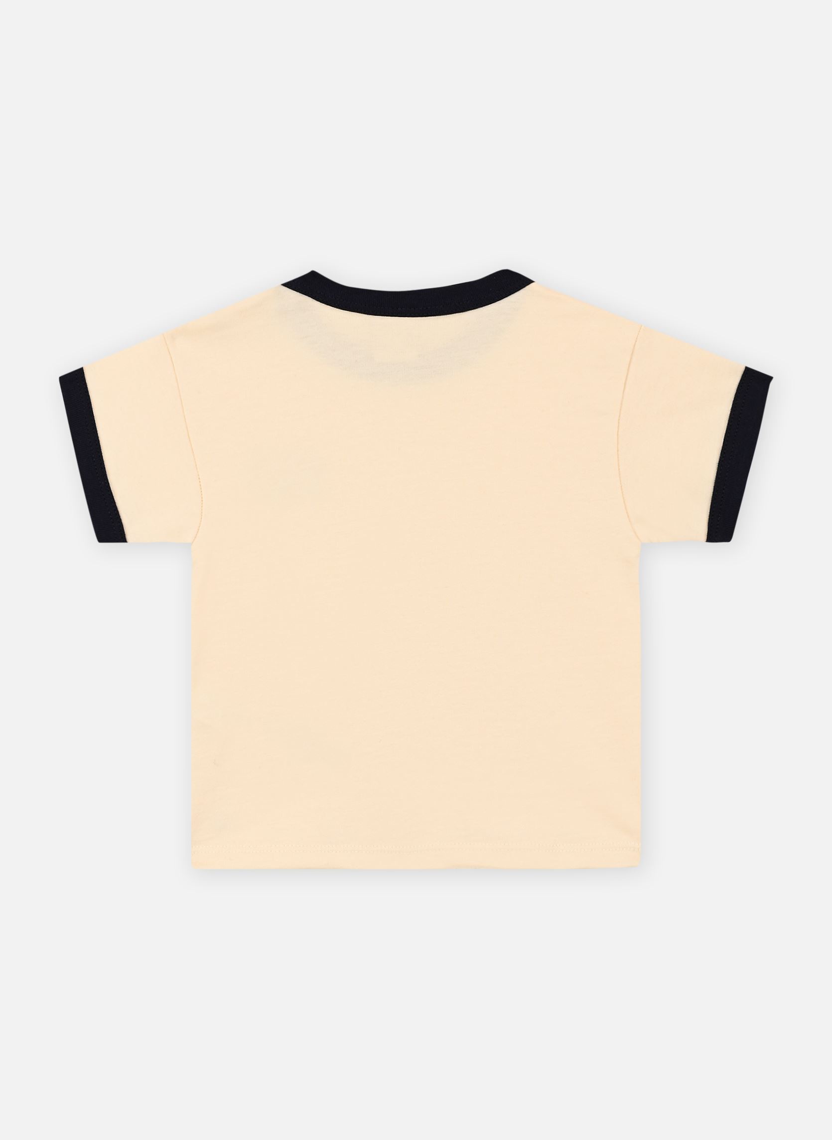 Tee-shirts manches courtes Manitou garçon beige Petit Bateau Tee-shirts manches courtes Manitou garçon beige Avalanche/Smoking