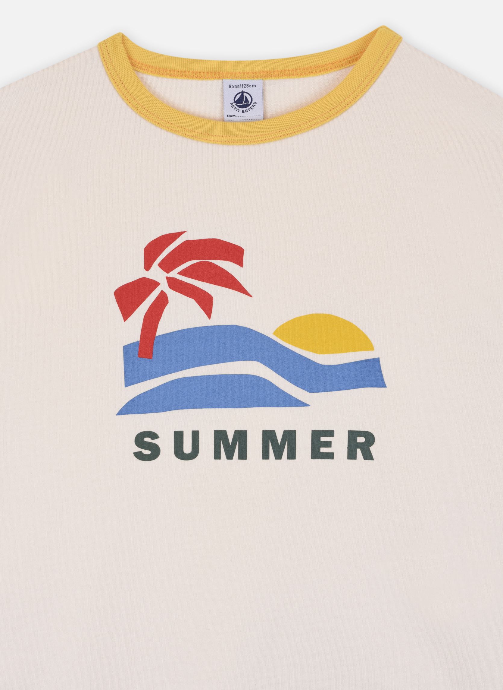 Kurzarm-T-Shirts Mimo jungen weiß Petit Bateau Kurzarm-T-Shirts Mimo jungen weiß Avalanche/Nectar