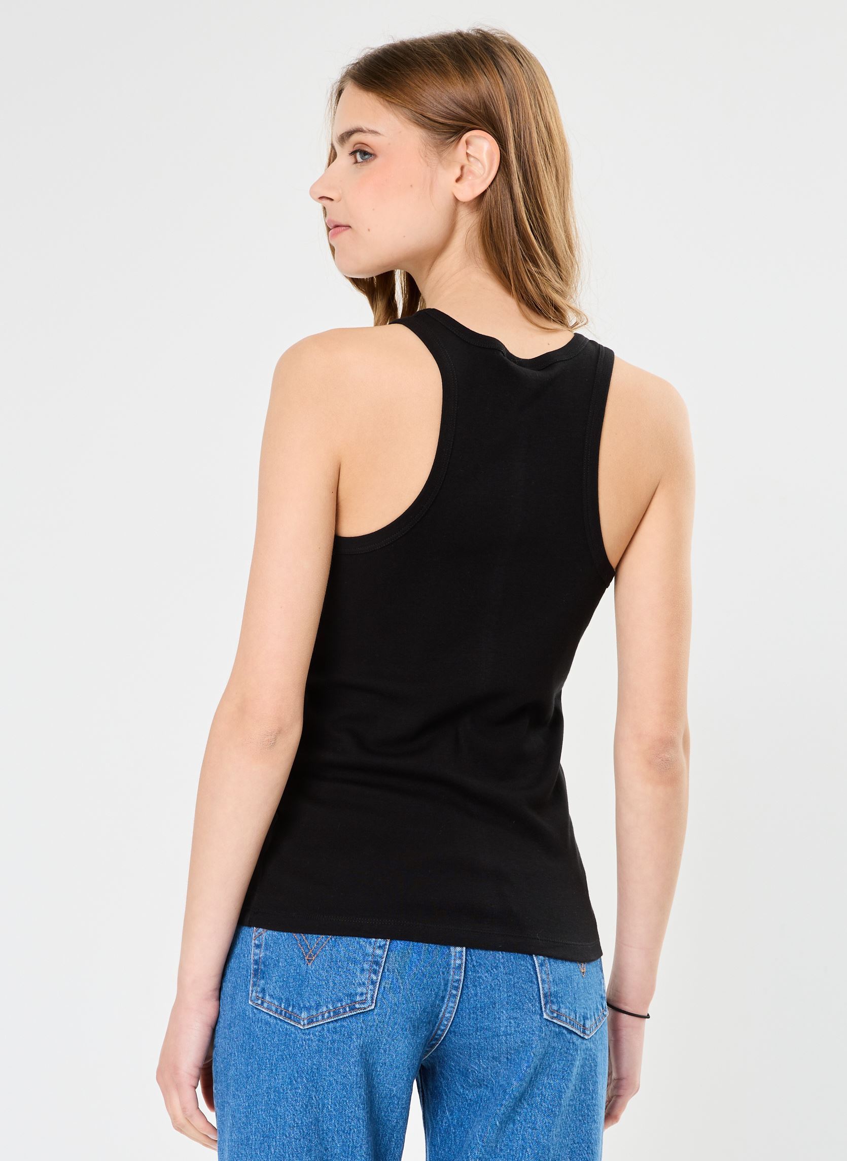 Hemdjes Debardeur A09RO dames zwart Petit Bateau Hemdjes Debardeur A09RO dames zwart Black