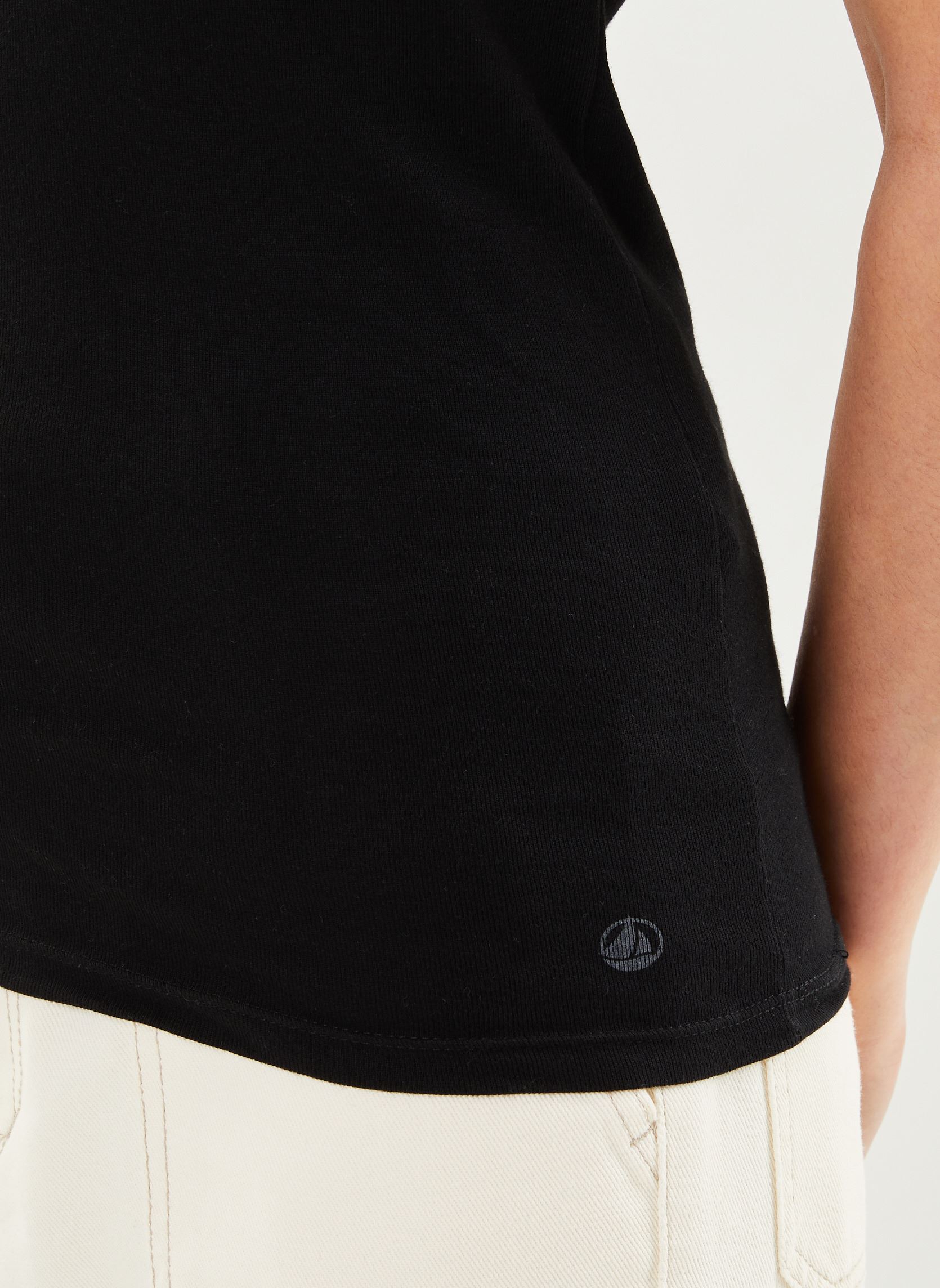 Tanktops Débardeur l'iconique en coton damen schwarz Petit Bateau Tanktops Débardeur l'iconique en coton damen schwarz BLACK