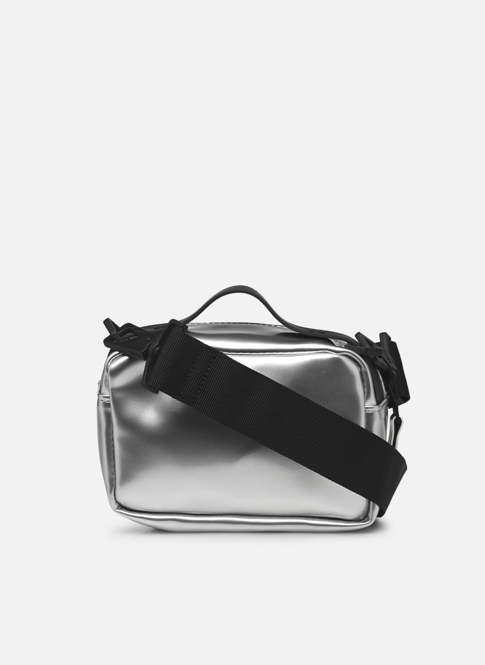 Schoudertassen Box Bag Micro W3 zilver Rains Schoudertassen Box Bag Micro W3 zilver MIRROR