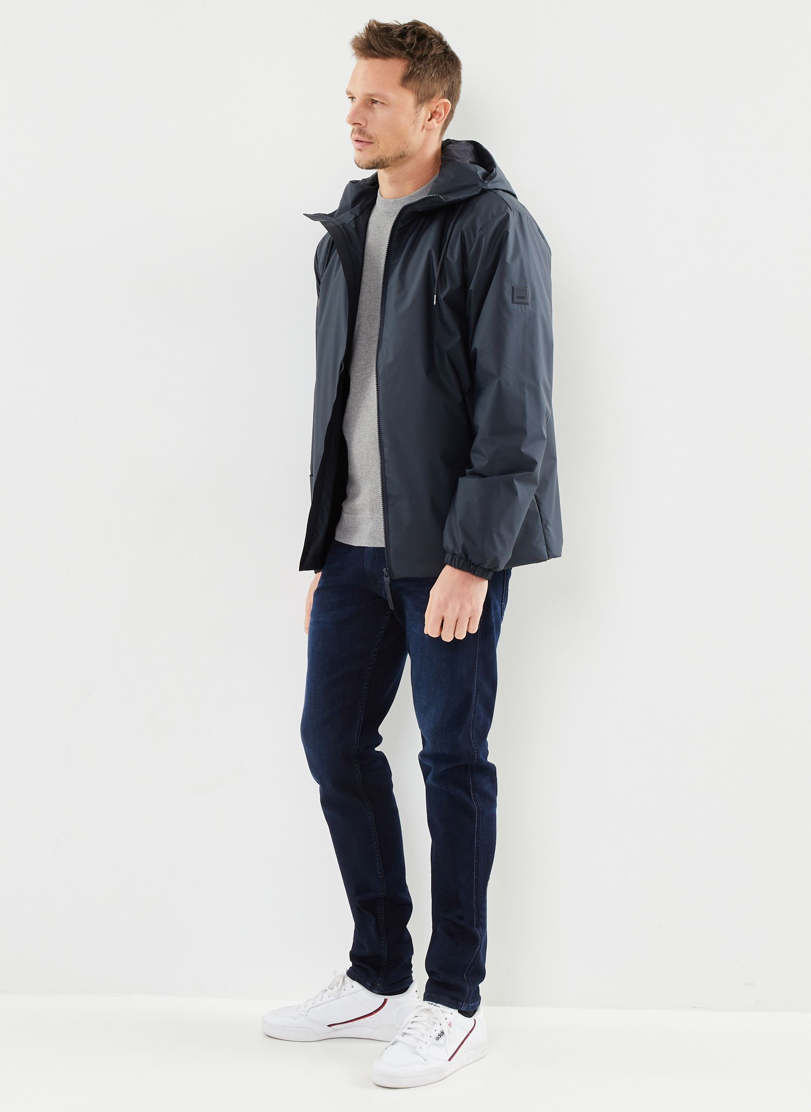 Vestes imperméables Lohja Insulated Jacket homme bleu Rains Vestes imperméables Lohja Insulated Jacket homme bleu NAVY