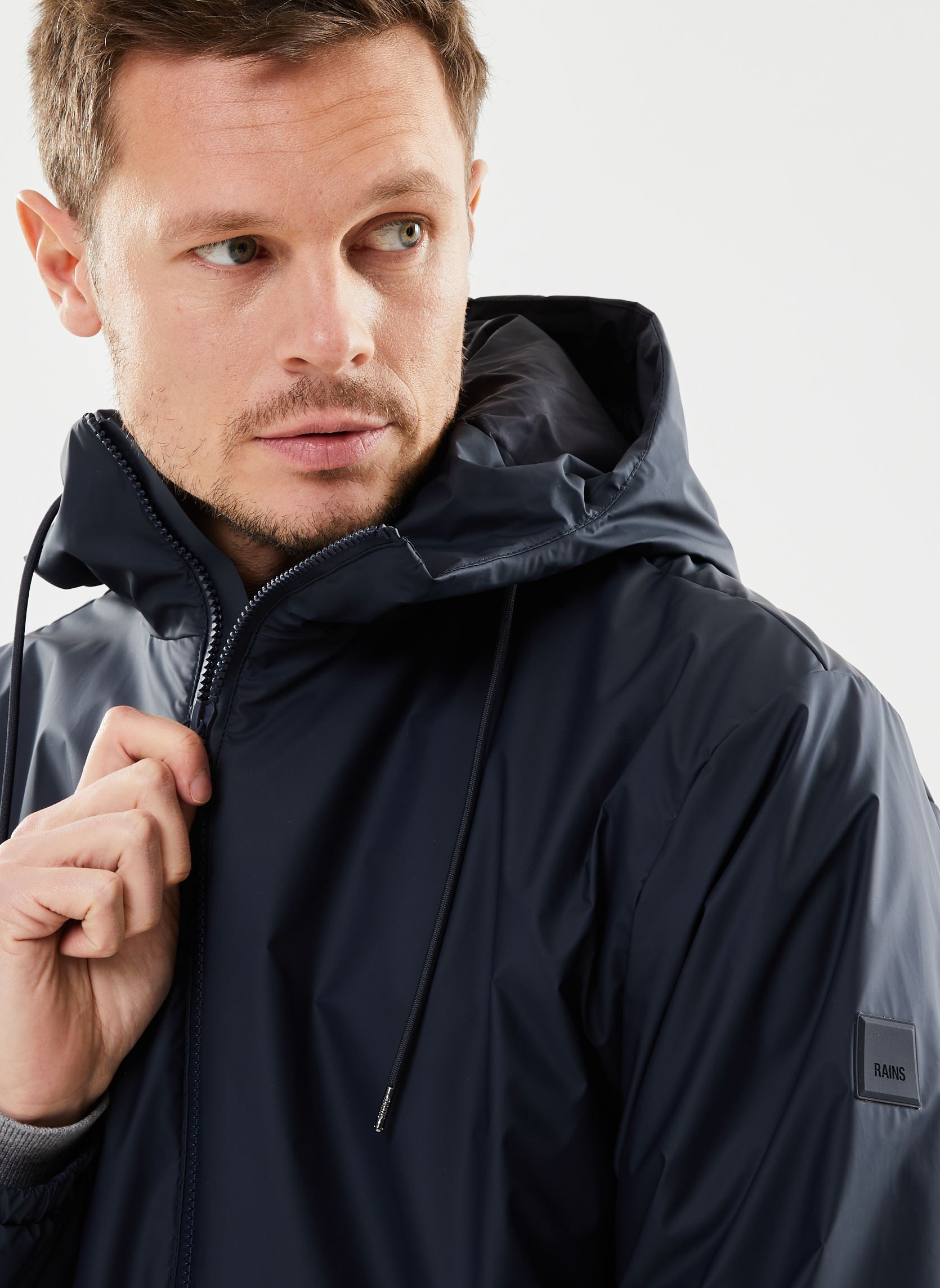 Vestes imperméables Lohja Insulated Jacket homme bleu Rains Vestes imperméables Lohja Insulated Jacket homme bleu NAVY