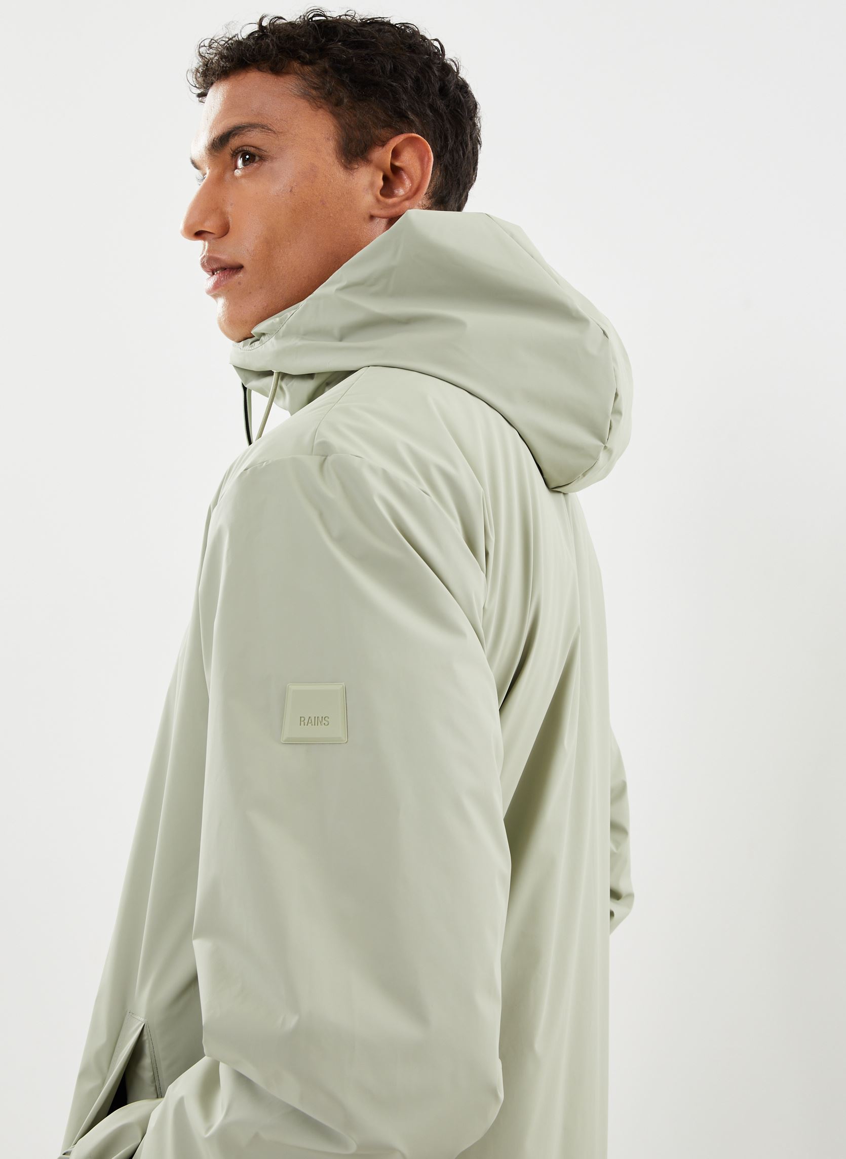 Parkas Lohja Long Insulated Jacket homme vert Rains Parkas Lohja Long Insulated Jacket homme vert EARTH