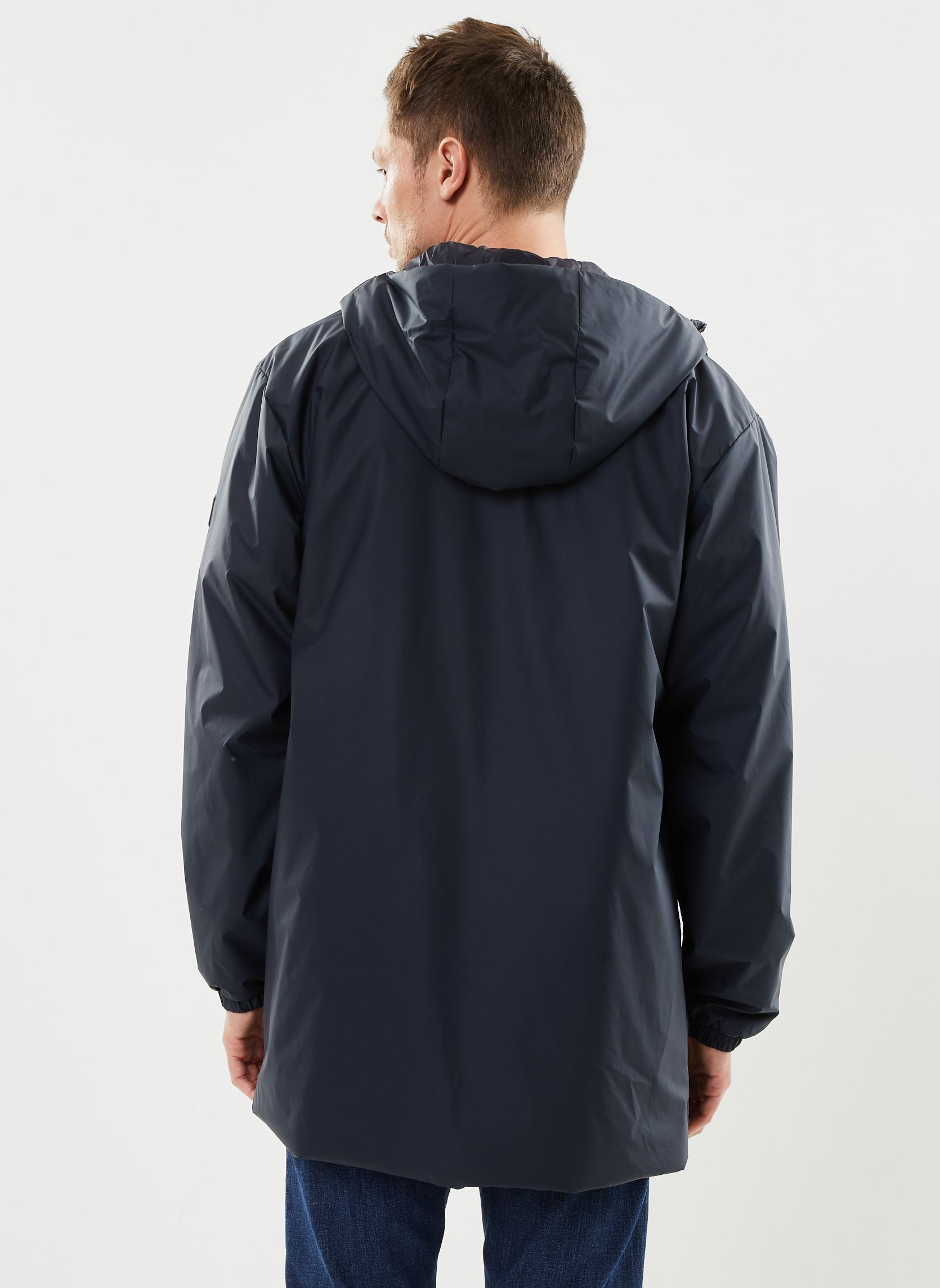 Parkas Lohja Long Insulated Jacket herren blau Rains Parkas Lohja Long Insulated Jacket herren blau NAVY
