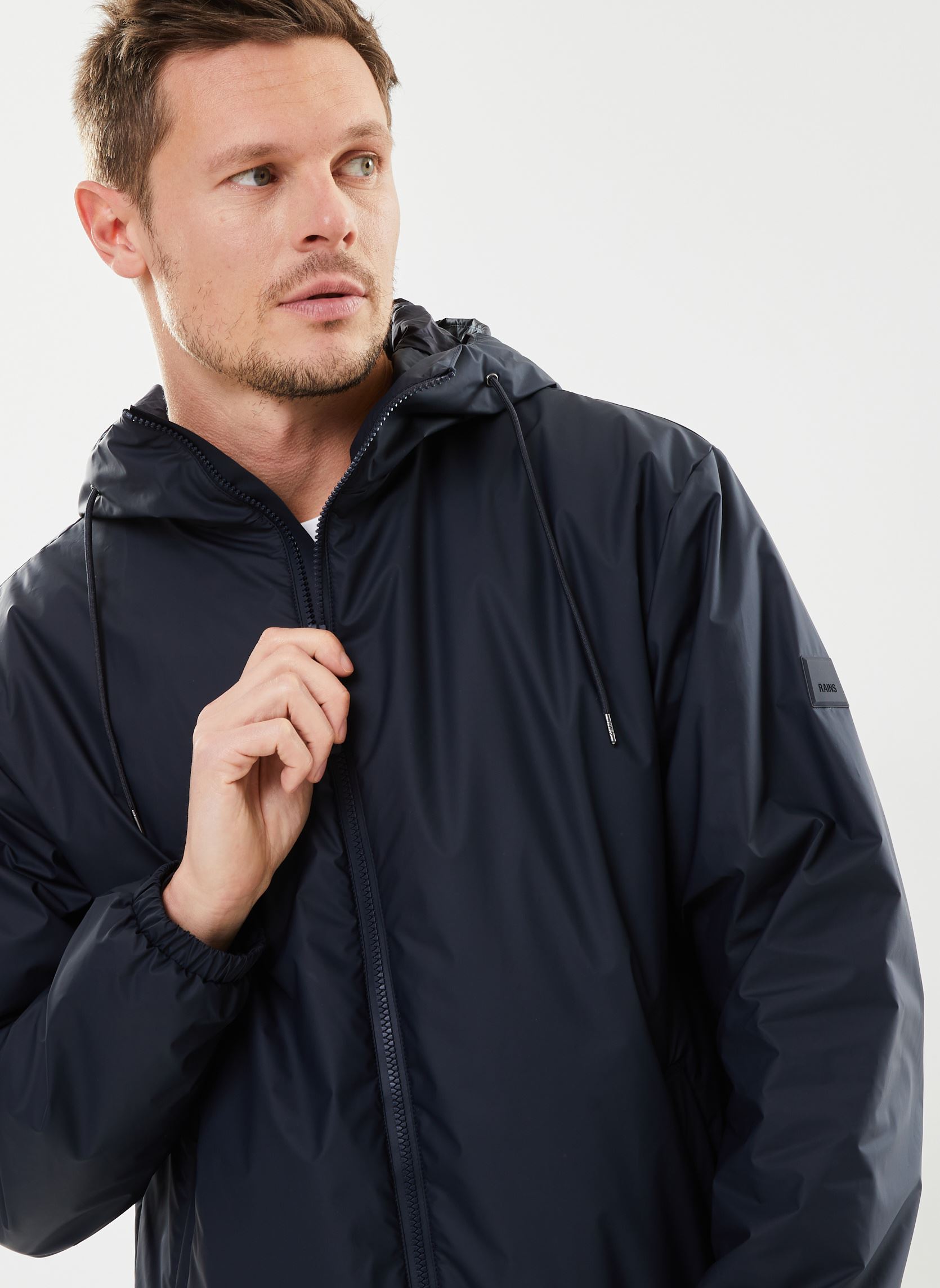 Parkas Lohja Long Insulated Jacket herren blau Rains Parkas Lohja Long Insulated Jacket herren blau NAVY