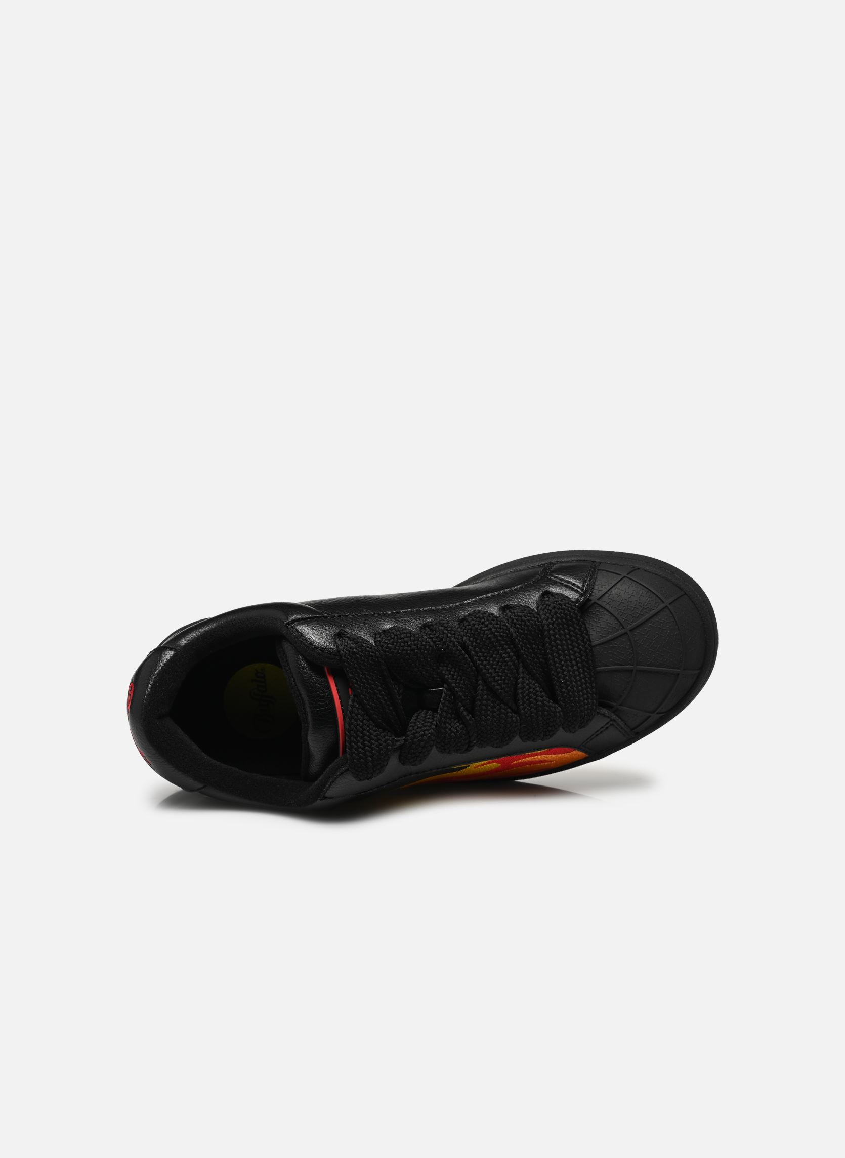 Sneaker Liberty Vegan Nappa damen schwarz Buffalo Sneaker Liberty Vegan Nappa damen schwarz Noir / Orange