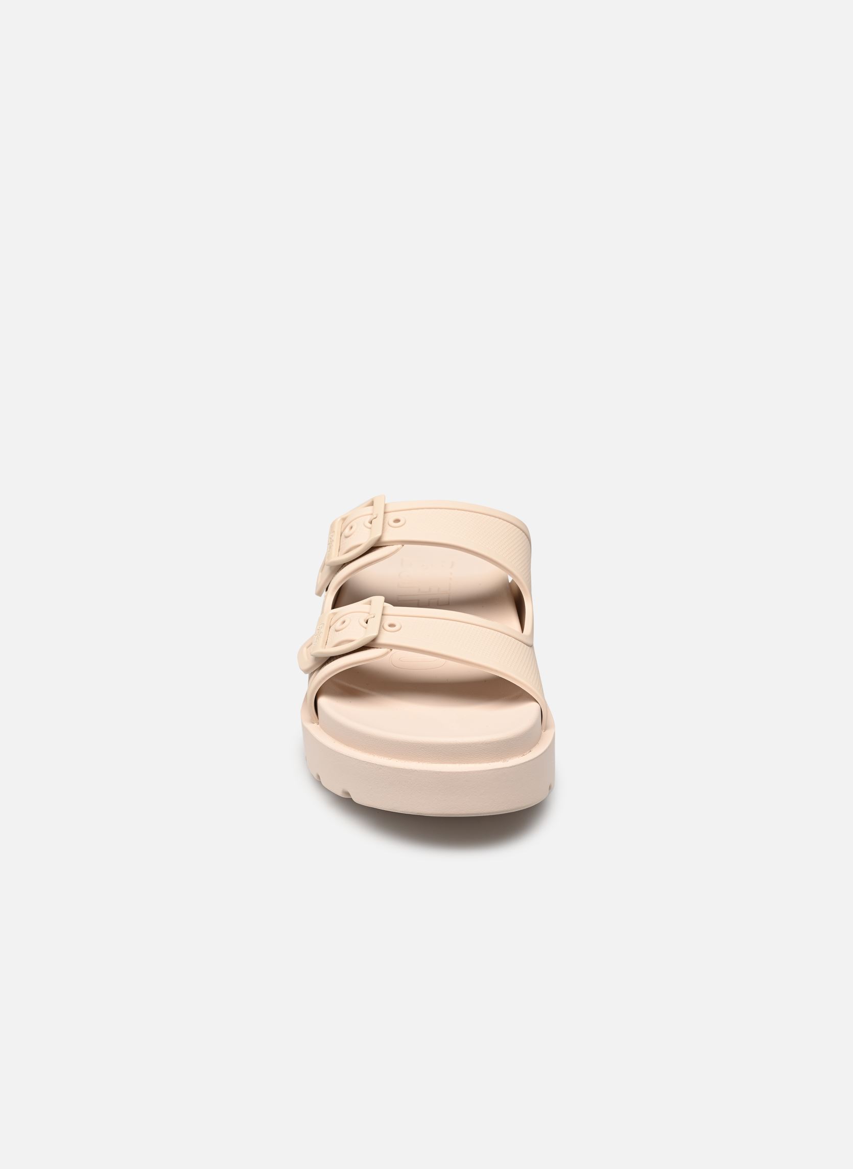 Muilen en klompen Eve Sol dames beige Buffalo Muilen en klompen Eve Sol dames beige Creme