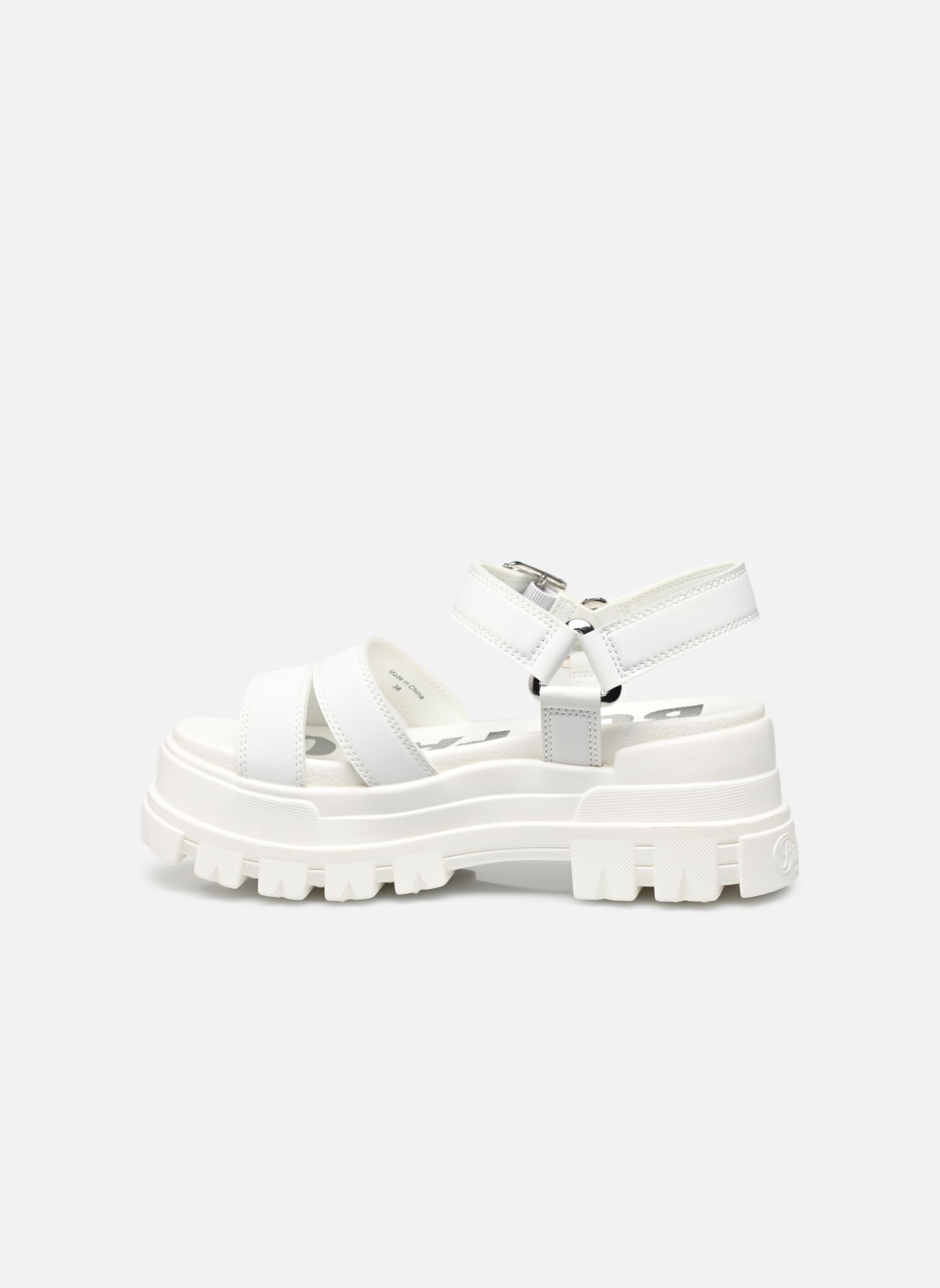 Sandales compensées et plateformes Aspha TS Sandal femme blanc Buffalo Sandales compensées et plateformes Aspha TS Sandal femme blanc BLANC