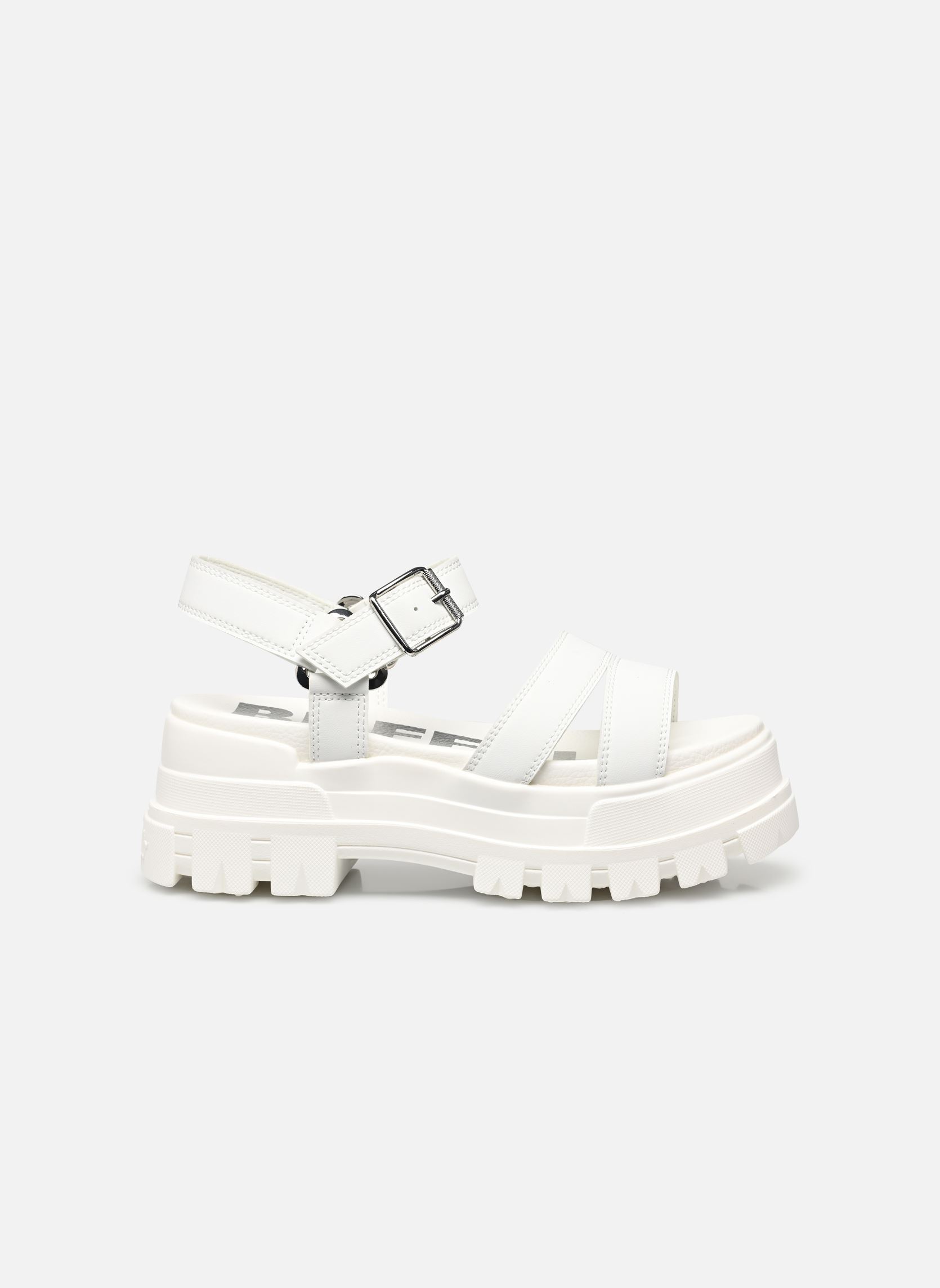 Sandales compensées et plateformes Aspha TS Sandal femme blanc Buffalo Sandales compensées et plateformes Aspha TS Sandal femme blanc BLANC