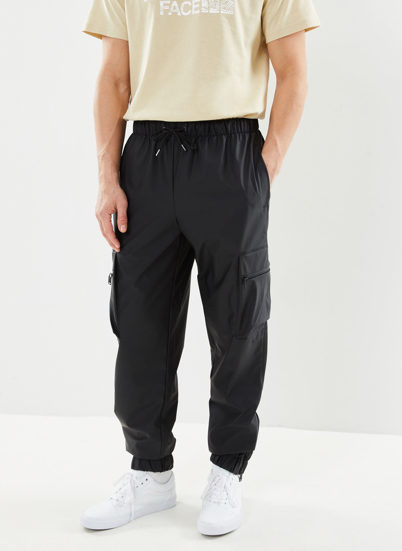 Pantalons chino Cargo Rain Pants Regular M homme noir Rains Pantalons chino Cargo Rain Pants Regular M homme noir BLACK
