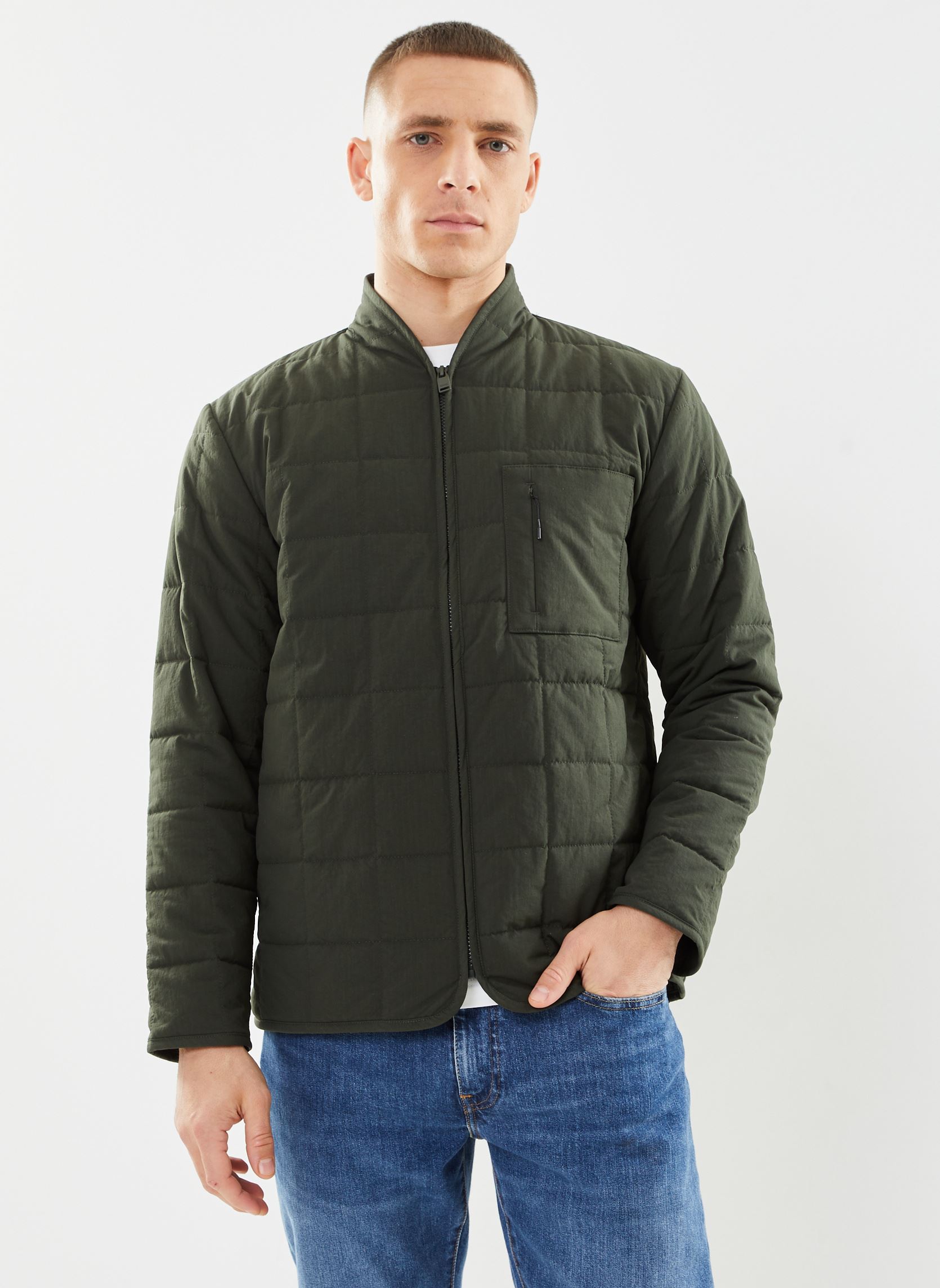 Jacken Giron Liner Jacket M herren grün Rains Jacken Giron Liner Jacket M herren grün GREEN