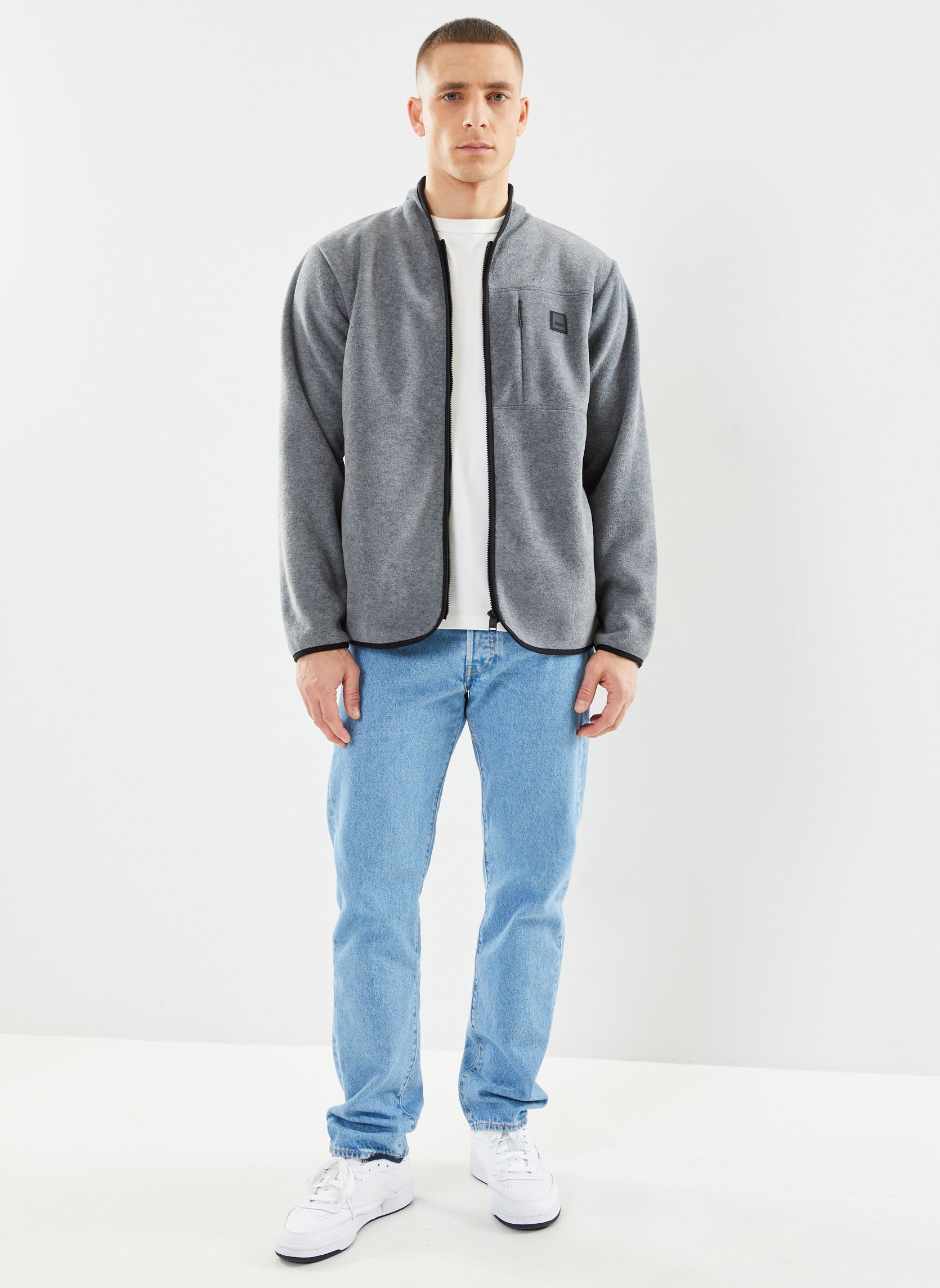 Vestes polaires Durban Fleece Jacket T1 M homme gris Rains Vestes polaires Durban Fleece Jacket T1 M homme gris DARK GREY MELANGE
