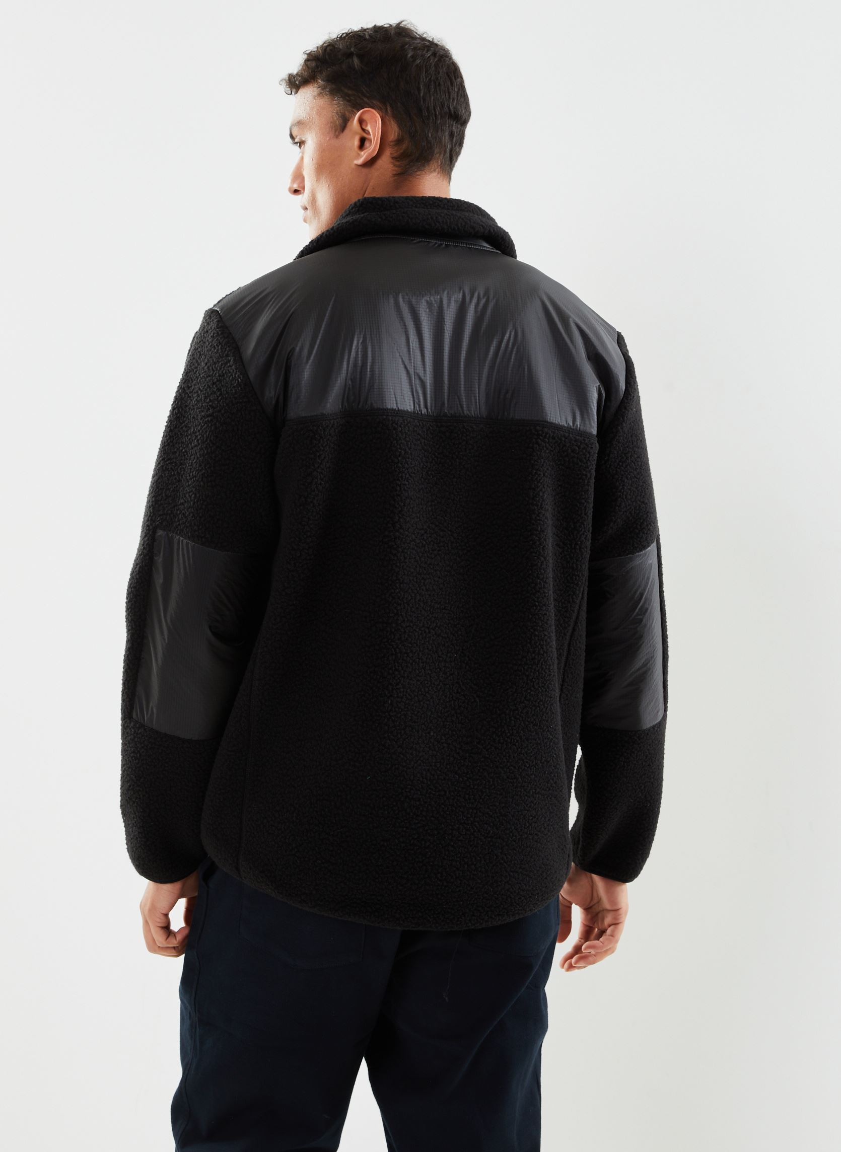 Pile Yermo Fleece Jacket T1 M uomo nero Rains Pile Yermo Fleece Jacket T1 M uomo nero BLACK