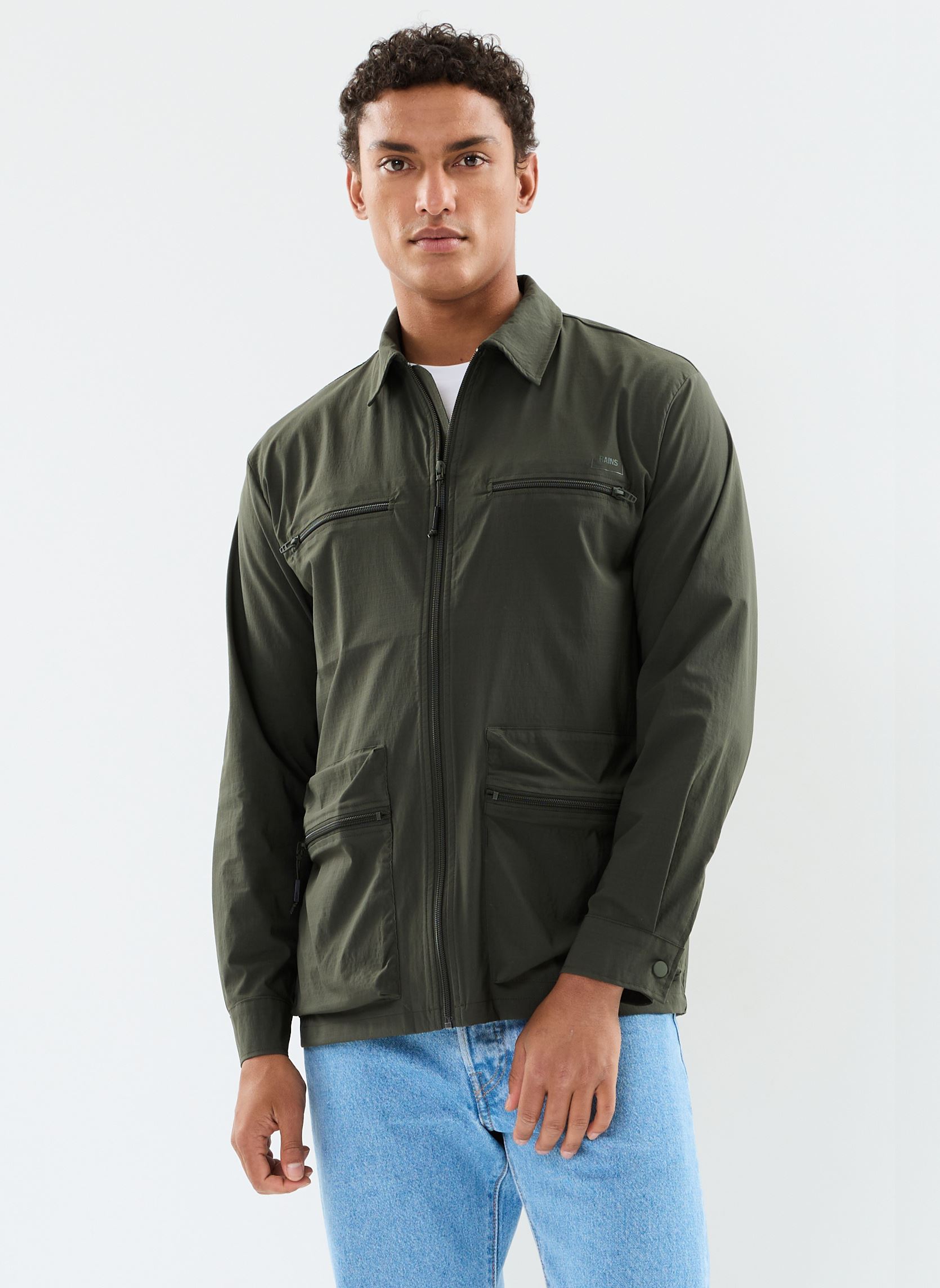 Jacken Tomar Overshirt M herren grün Rains Jacken Tomar Overshirt M herren grün GREEN