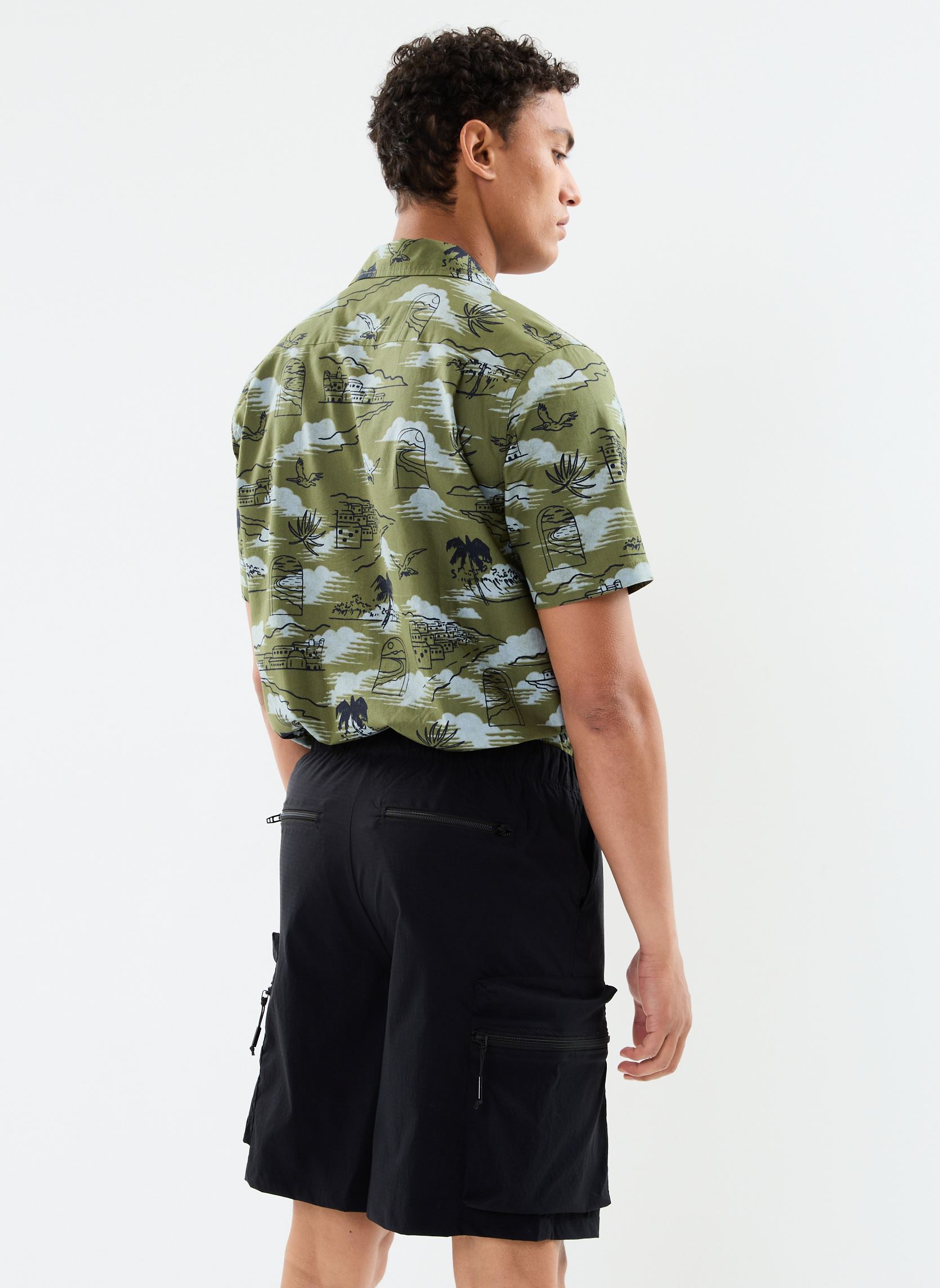 Shorts Tomar Shorts M homme noir Rains Shorts Tomar Shorts M homme noir BLACK