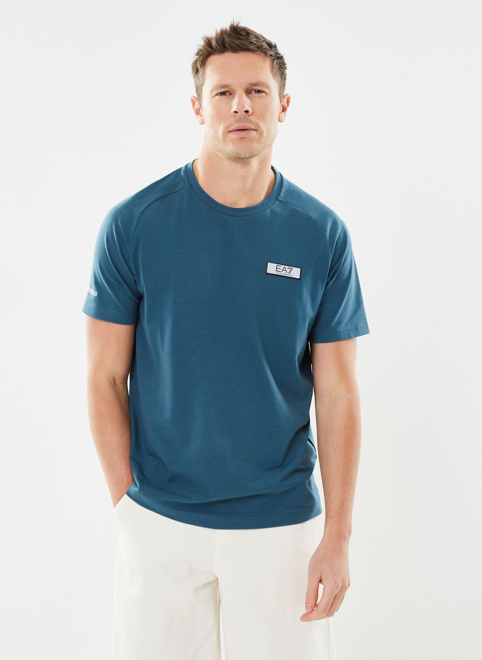 Kurzarm-T-Shirts 3DPT24 herren blau EA7 Emporio Armani Kurzarm-T-Shirts 3DPT24 herren blau STARGAZER