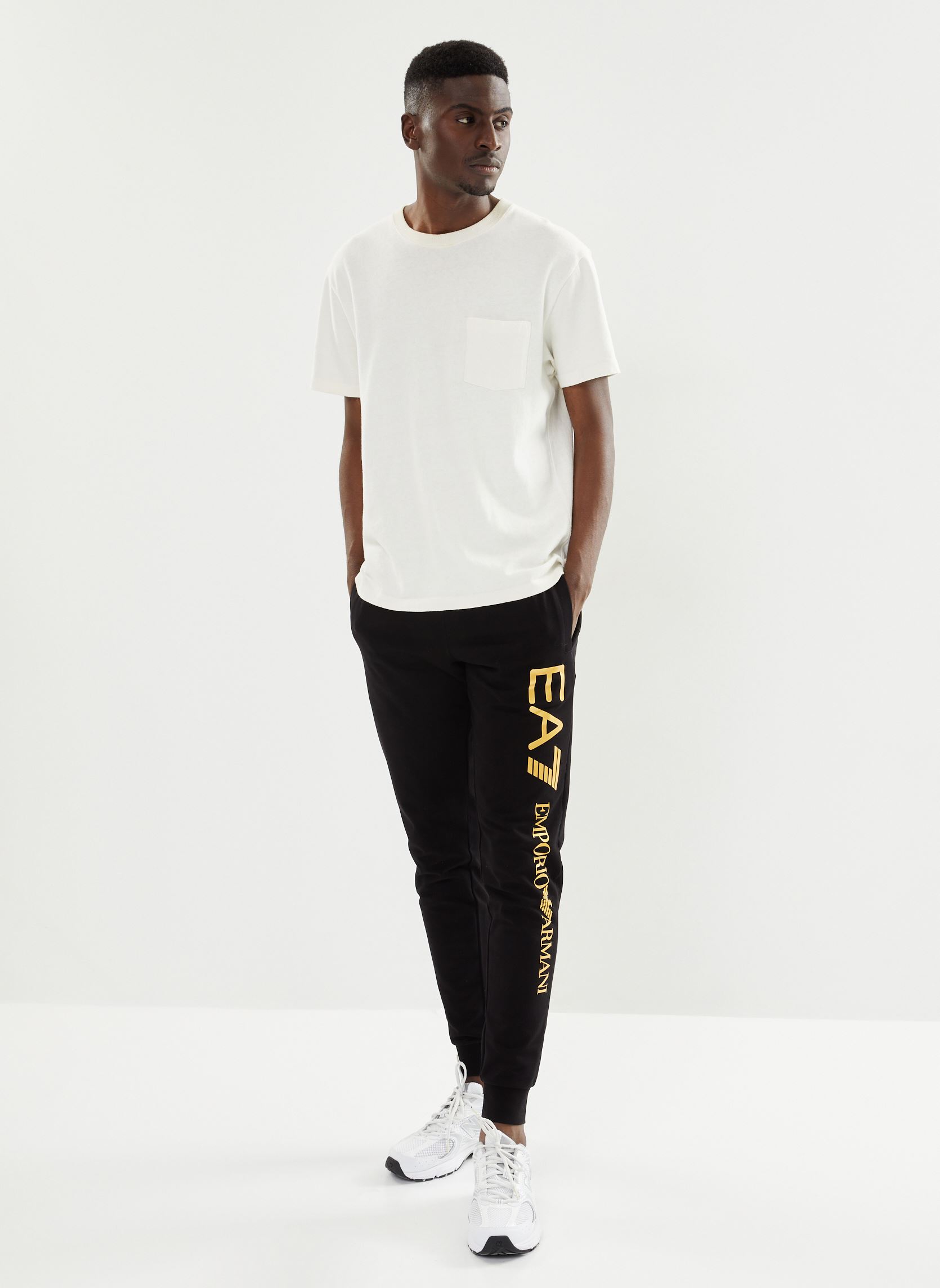 Joggingbroeken 8NPPC3 heren zwart EA7 Emporio Armani Joggingbroeken 8NPPC3 heren zwart BLACK