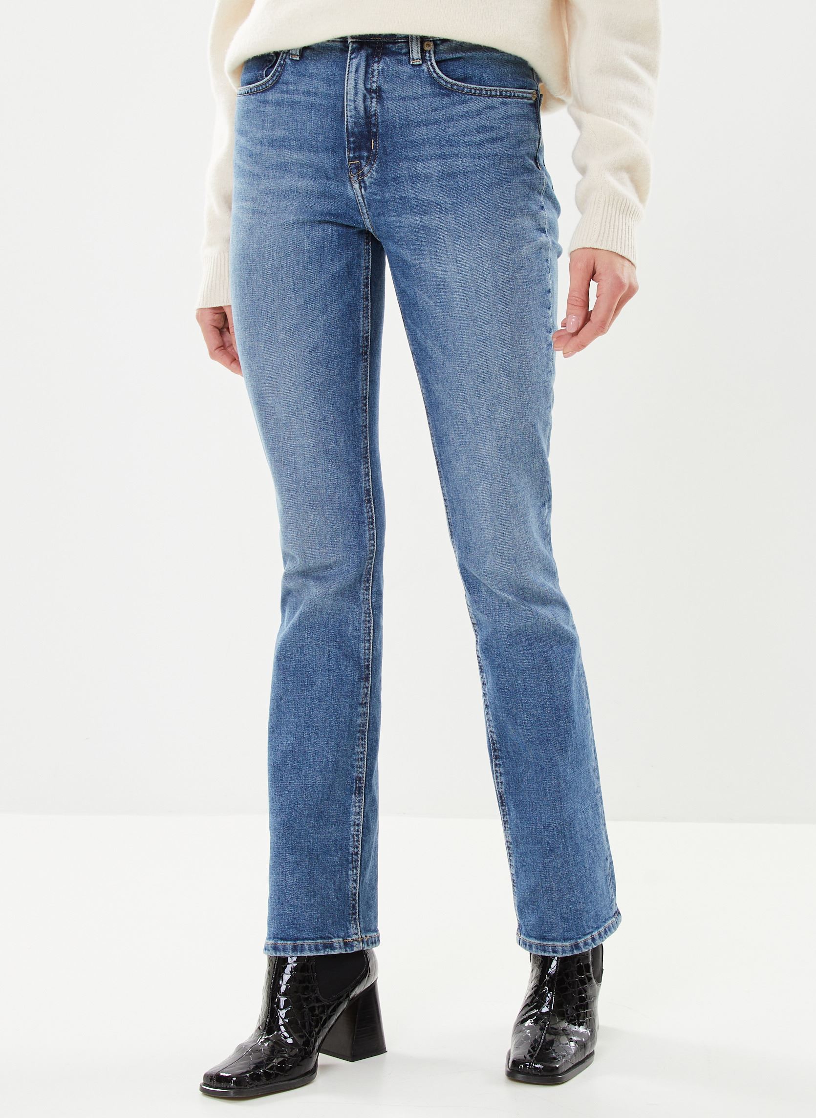 Vêtements Lauren Ralph Lauren Jean bootcut taille haute pour Accessoires - vue 2