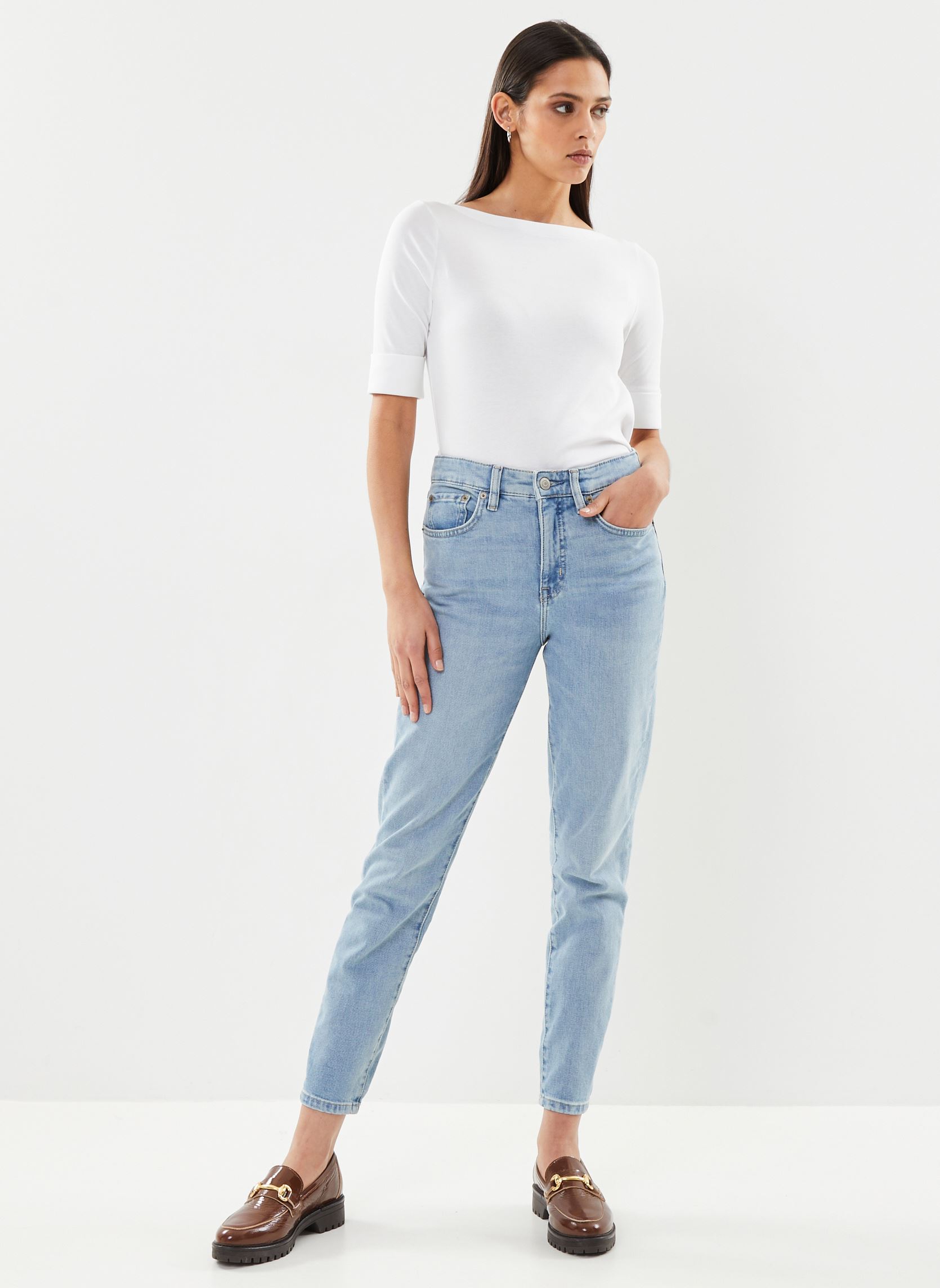 Jeans slim et skinny Hi Rs Sk Ank-Ankle-Skinny femme bleu Lauren Ralph Lauren Jeans slim et skinny Hi Rs Sk Ank-Ankle-Skinny femme bleu ISLA WASH