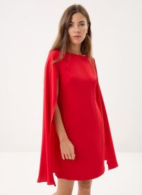 Kleider Robe de cocktail à cape en georgette damen rot Lauren Ralph Lauren Kleider Robe de cocktail à cape en georgette damen rot CRUISE RED