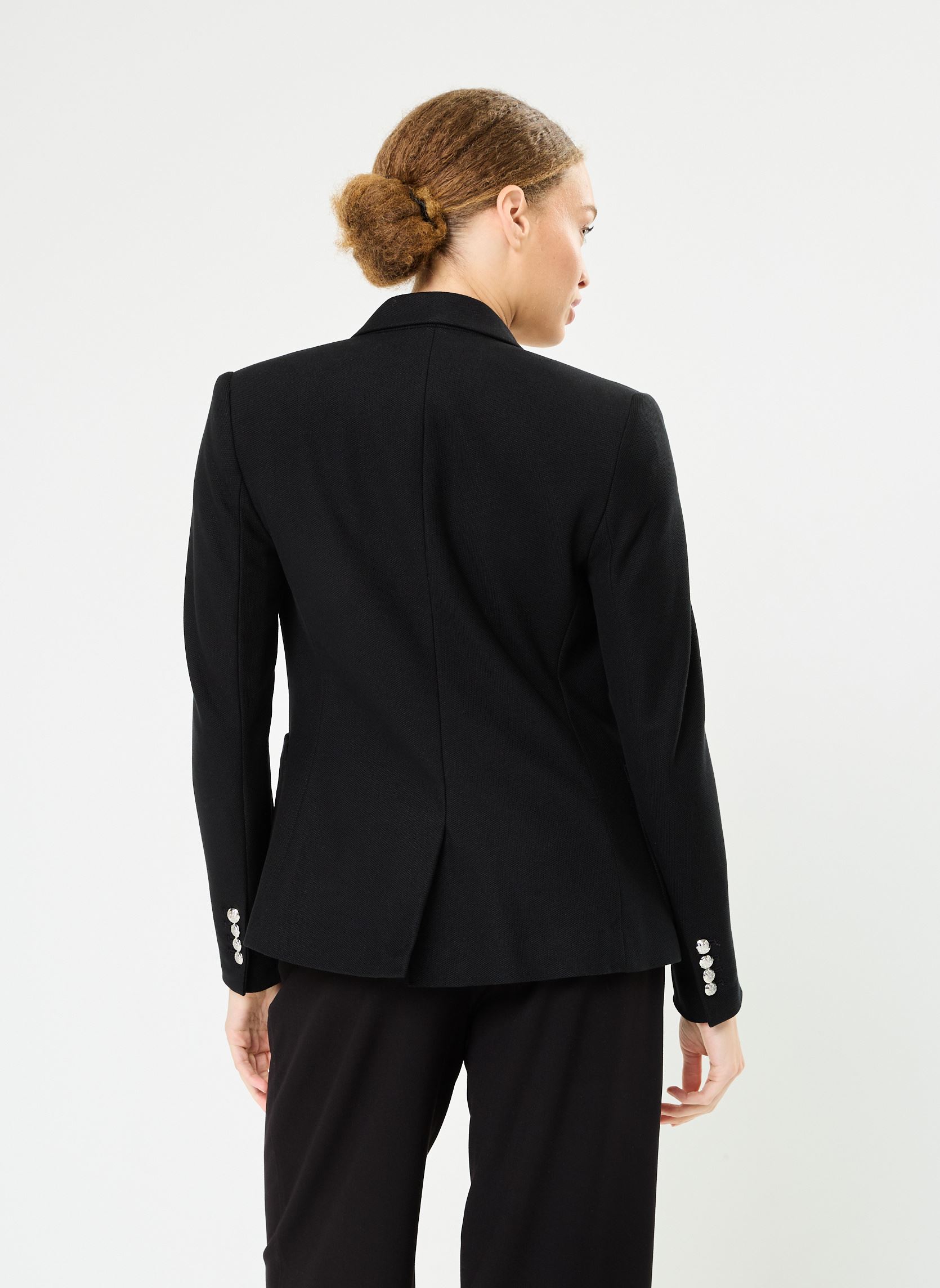 Vestes de blazer Blazer en jacquard à broderie bullion femme noir Lauren Ralph Lauren Vestes de blazer Blazer en jacquard à broderie bullion femme noir POLO BLACK