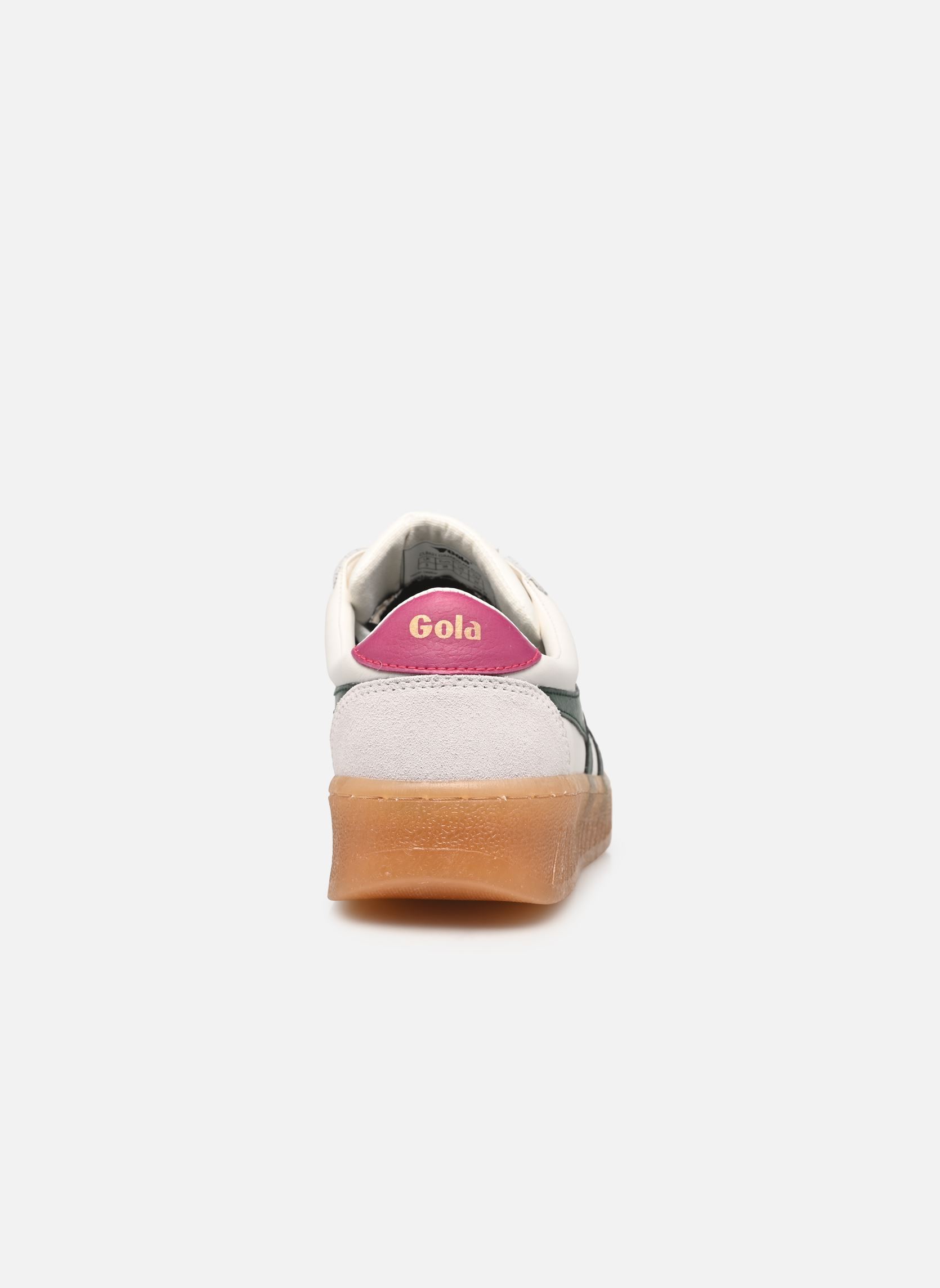 Sneaker GRANDSLAM ELITE damen weiß Gola Sneaker GRANDSLAM ELITE damen weiß WHITEEVRGRNHOT FUSCHIAGUM