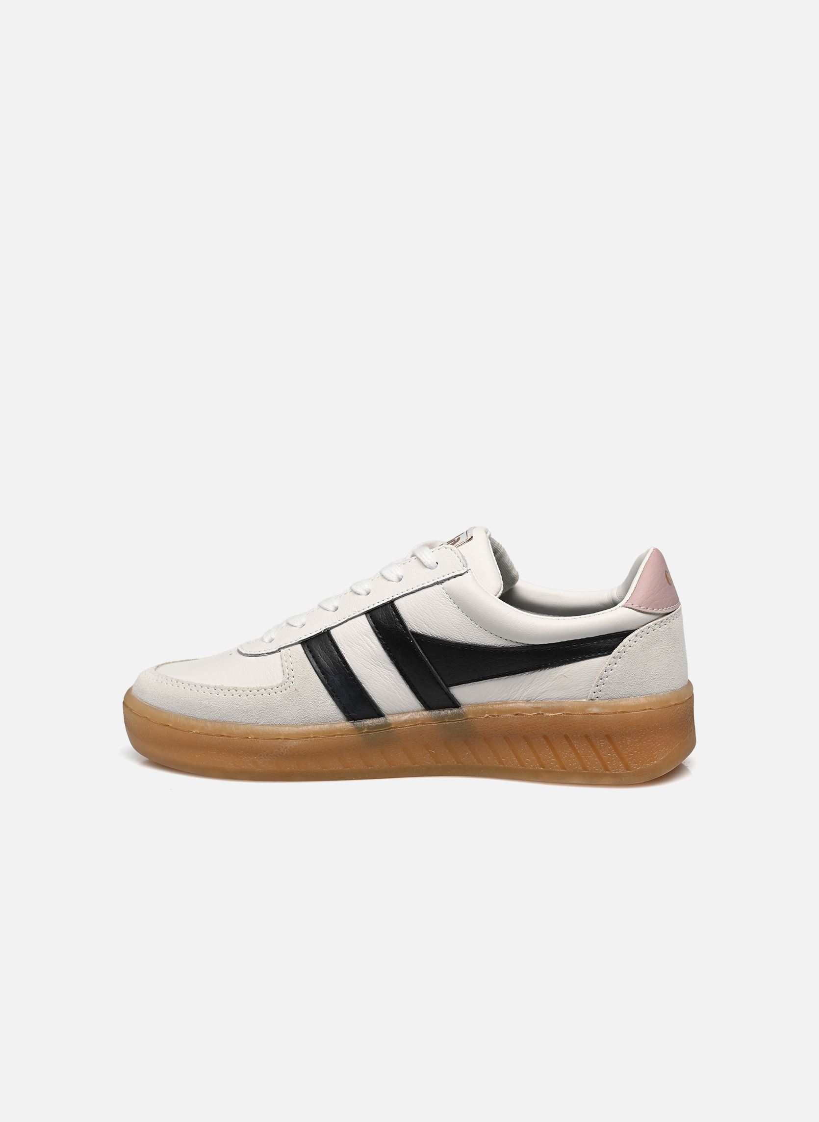 Baskets GRANDSLAM ELITE femme blanc Gola Baskets GRANDSLAM ELITE femme blanc White/Black/Chalk Pink/Gum