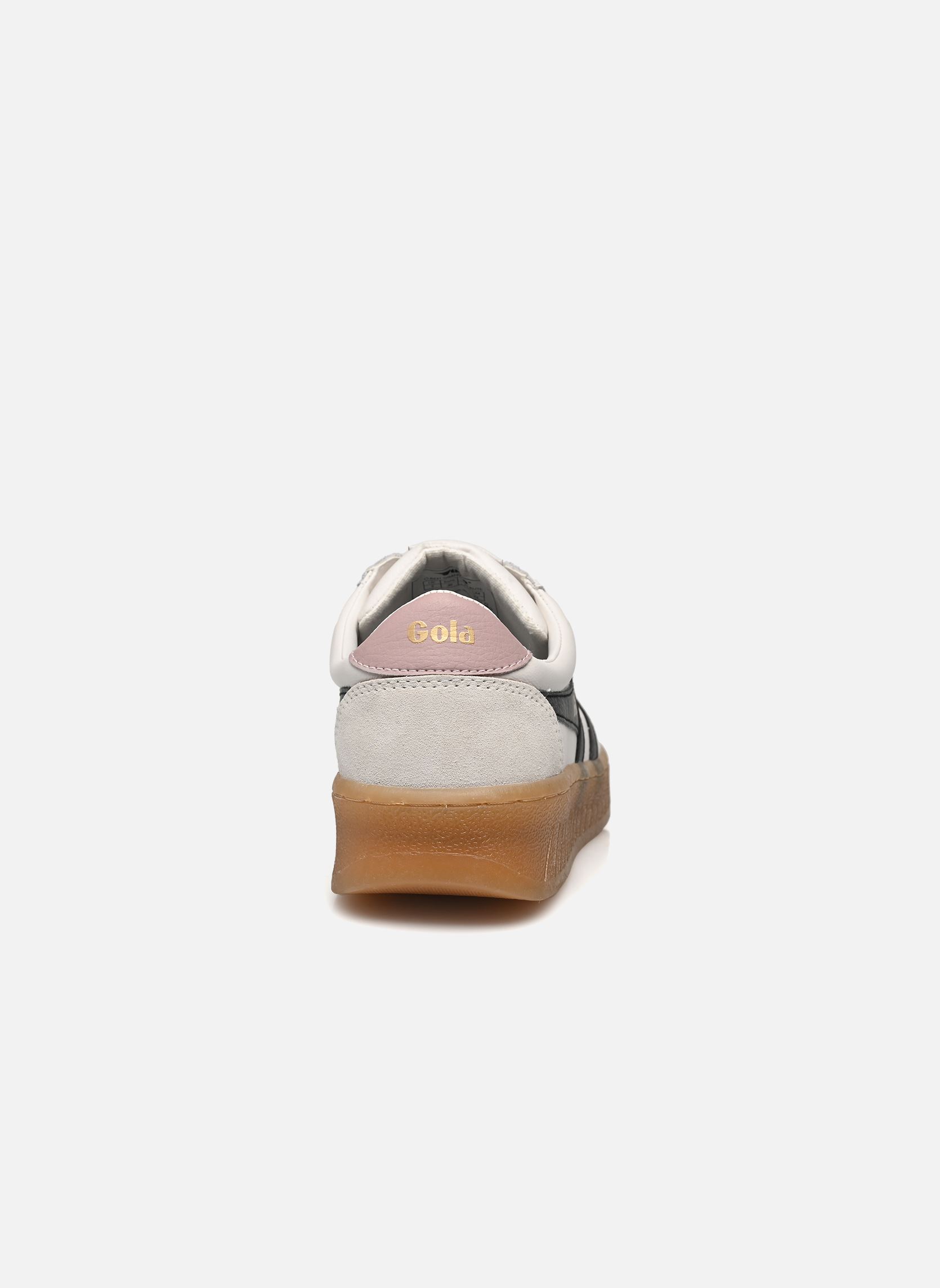Baskets GRANDSLAM ELITE femme blanc Gola Baskets GRANDSLAM ELITE femme blanc White/Black/Chalk Pink/Gum